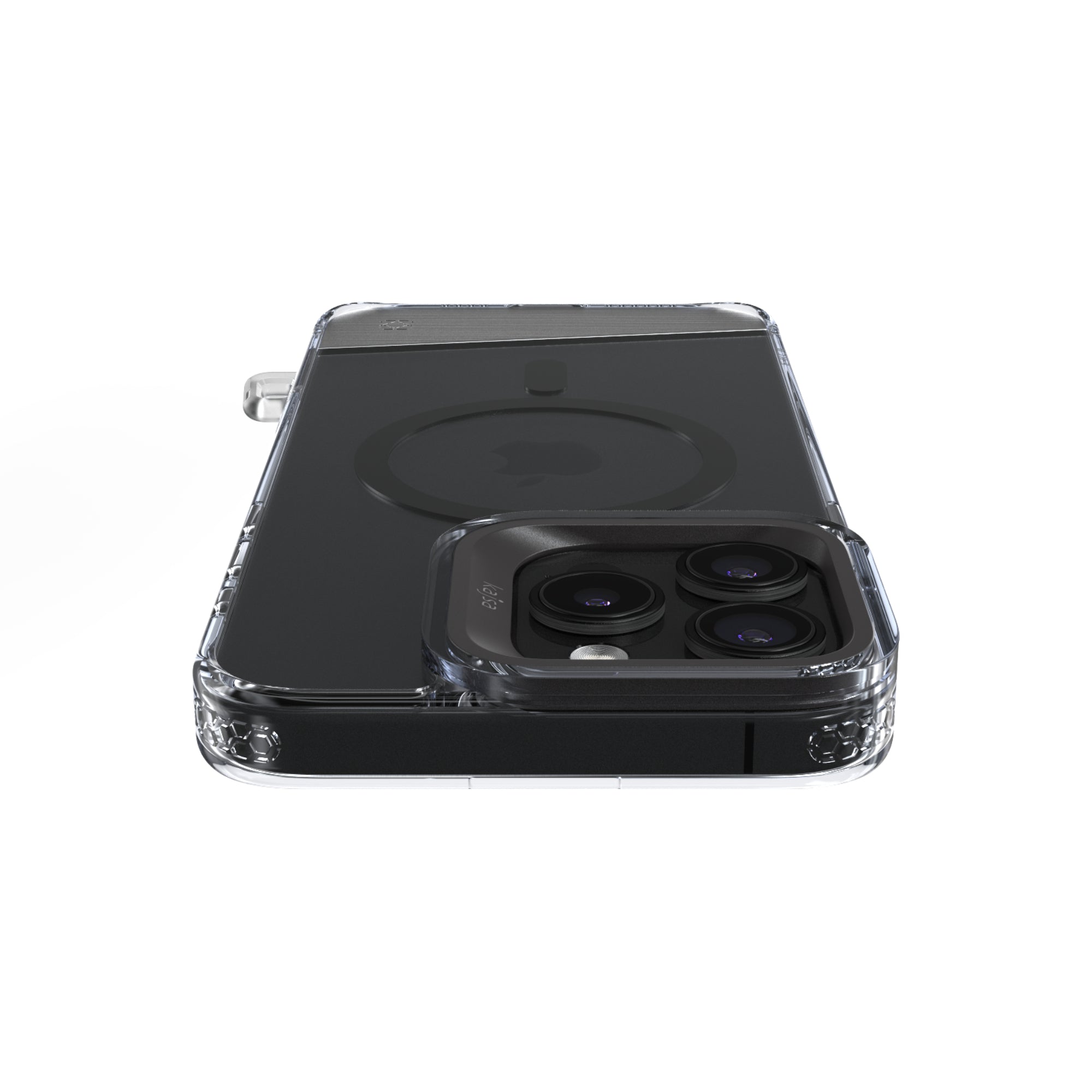 Trans-Shield Collection - Aluminium Back Case for iPhone 15 (MagSafe Compatible)