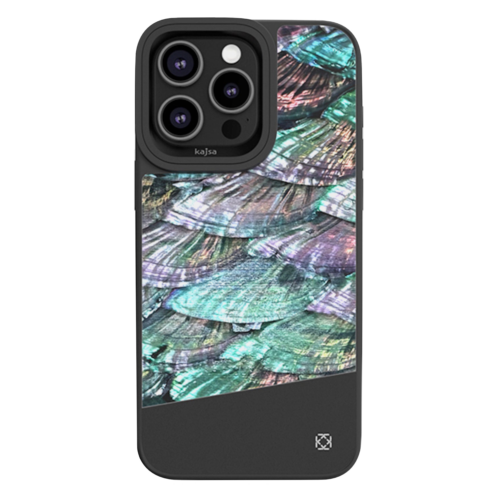 Glamorous Collection - Pearl Patchwork Back Case for iPhone 15