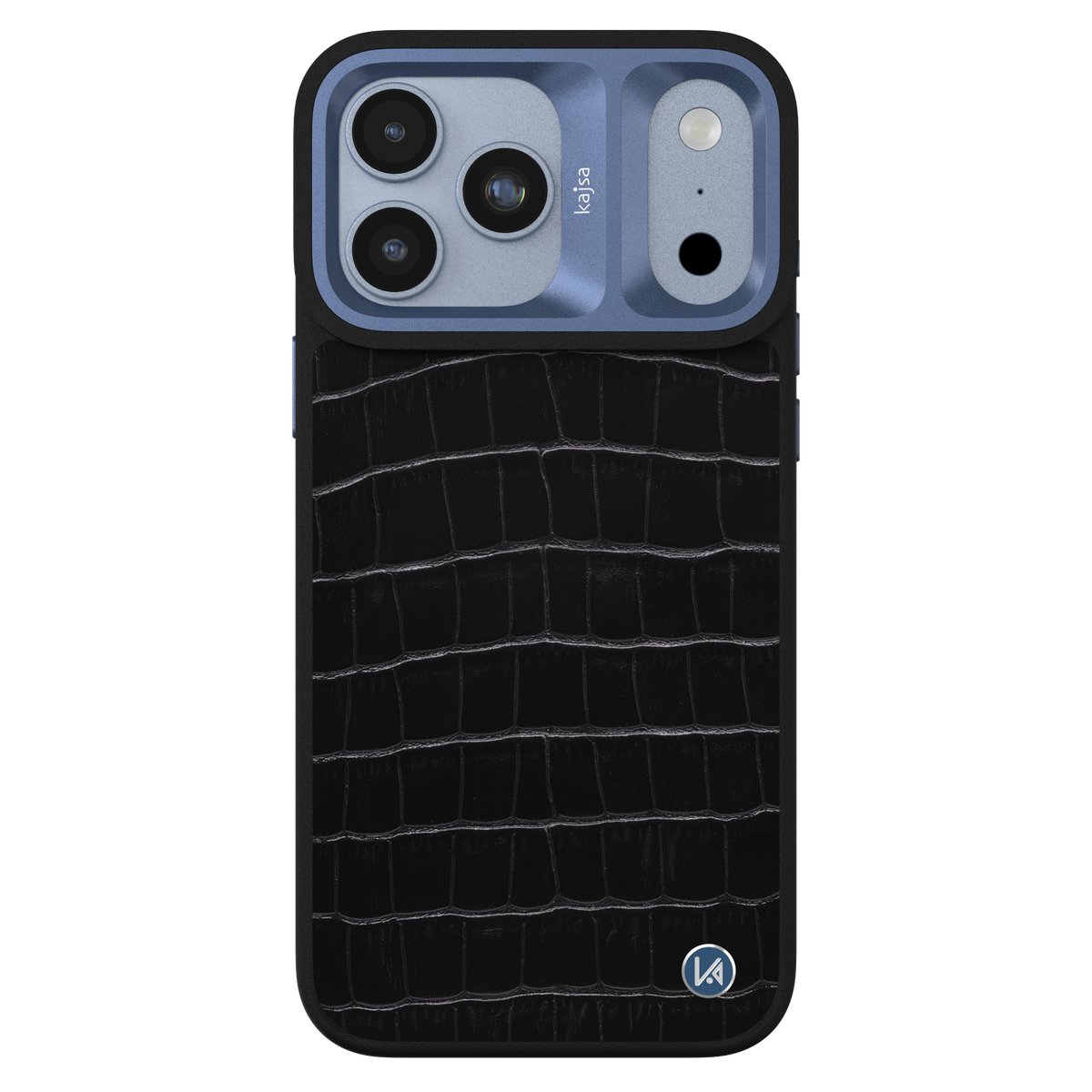 Neo Classic Collection - Genuine Croco Pattern Leather Back Case for iPhone 18 (MagSafe Compatible)