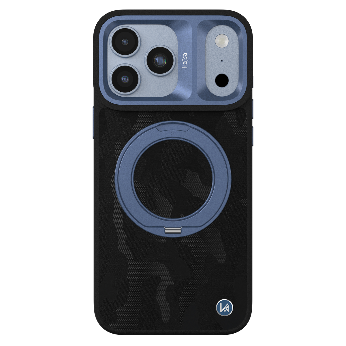 GeoRing Collection - Camo Satin Back Case for iPhone 18 (MagSafe Compatible)