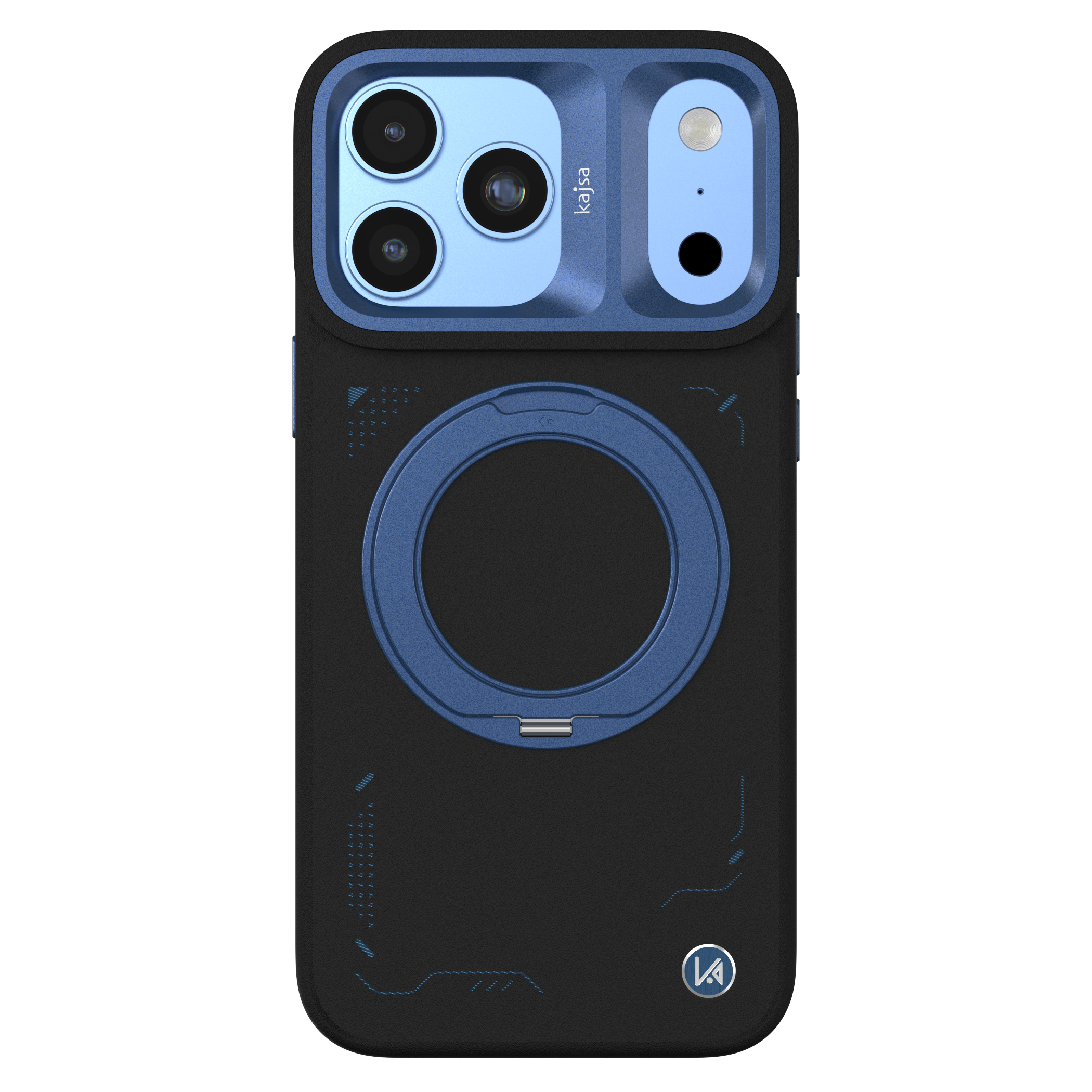 GeoRing Collection - Circuit Back Case for iPhone 18 (MagSafe Compatible)