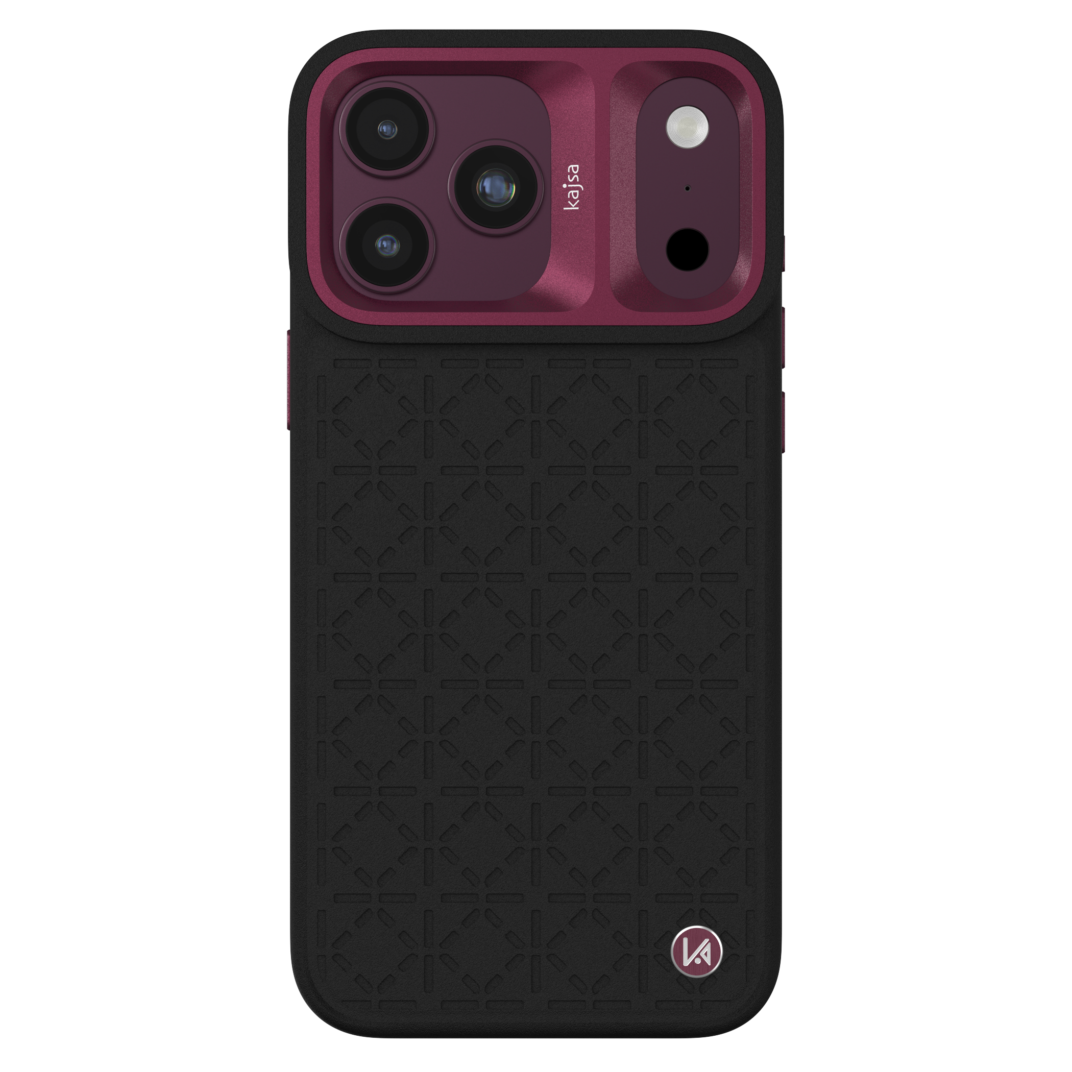 Briquette Collection - Diamond Pattern Back Case for iPhone 18 (MagSafe Compatible)