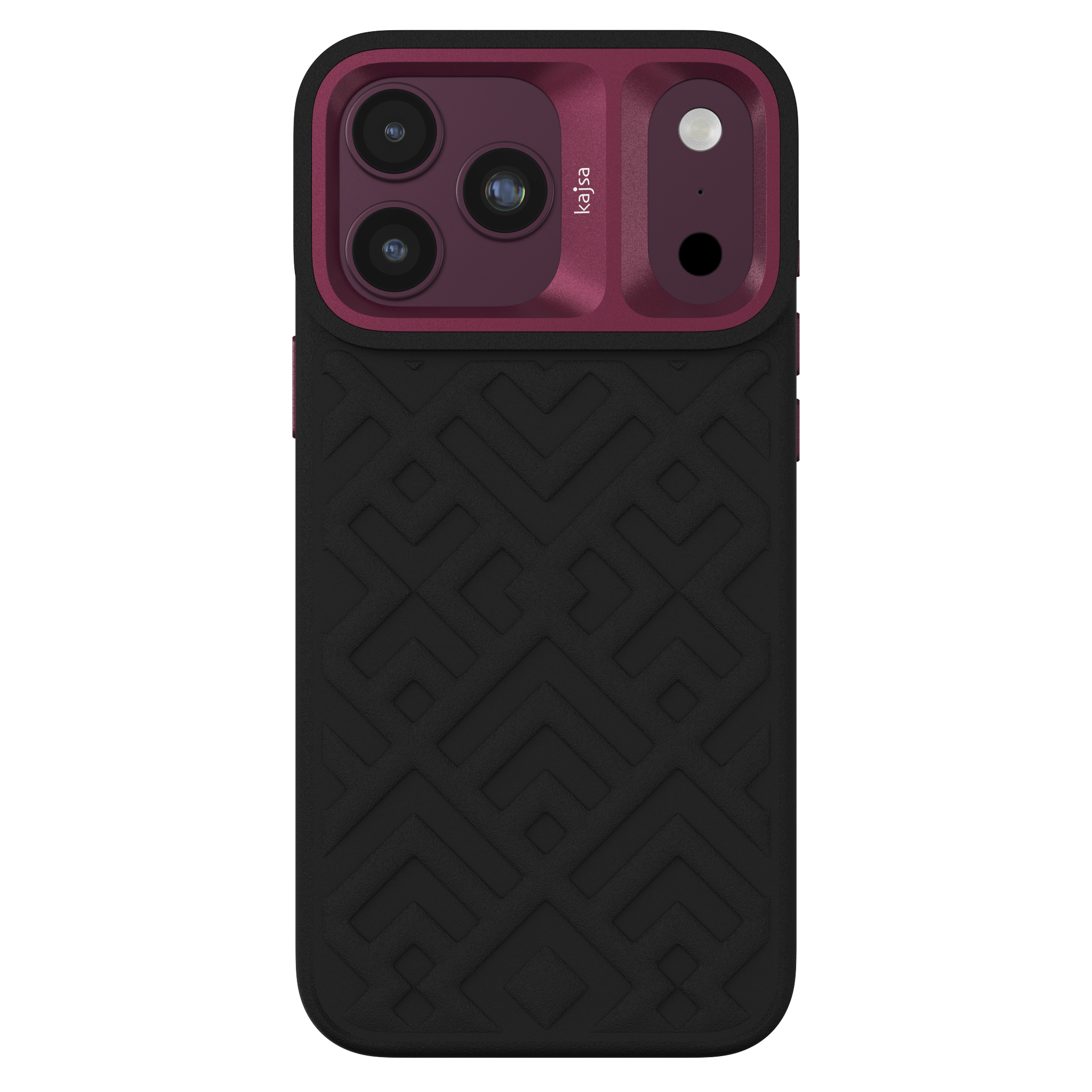 Briquette Collection - Rhombus Back Case for iPhone 18 (MagSafe Compatible)