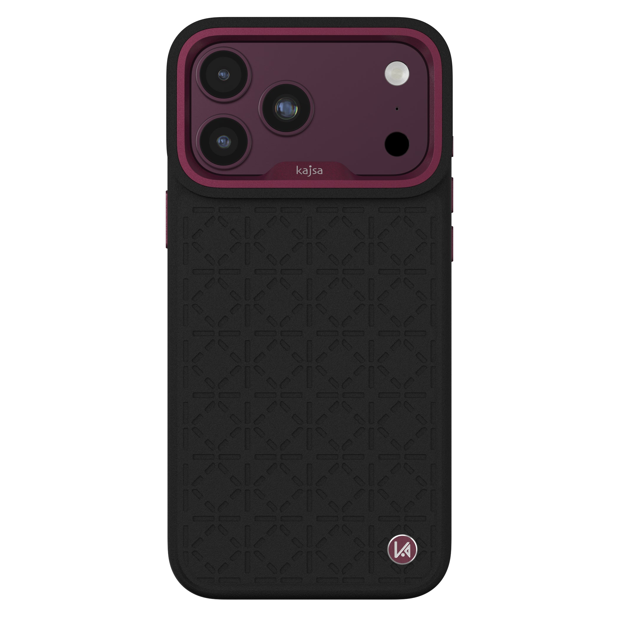 Briquette Collection - Diamond Pattern Back Case for iPhone 18 (MagSafe Compatible)