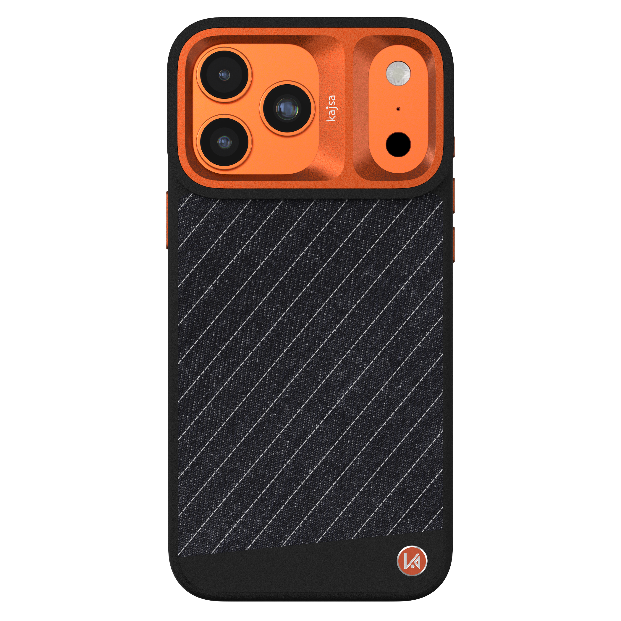 Denim Collection - Stripe Gentleman Back Case for iPhone 17 (MagSafe Compatible)