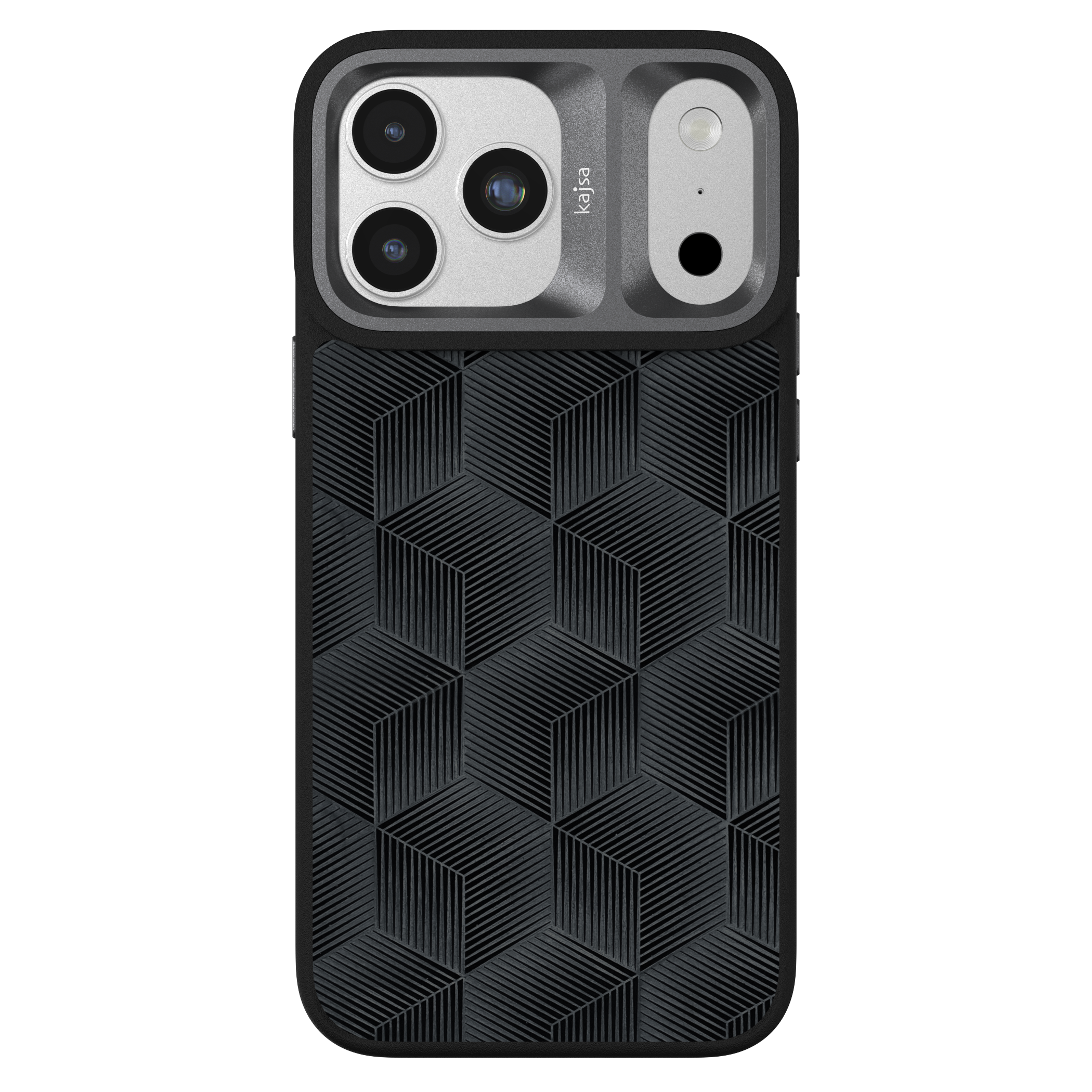 Splendid Series Collection - 3D Cube Pattern Back Case for iPhone 17 (MagSafe Compatible)