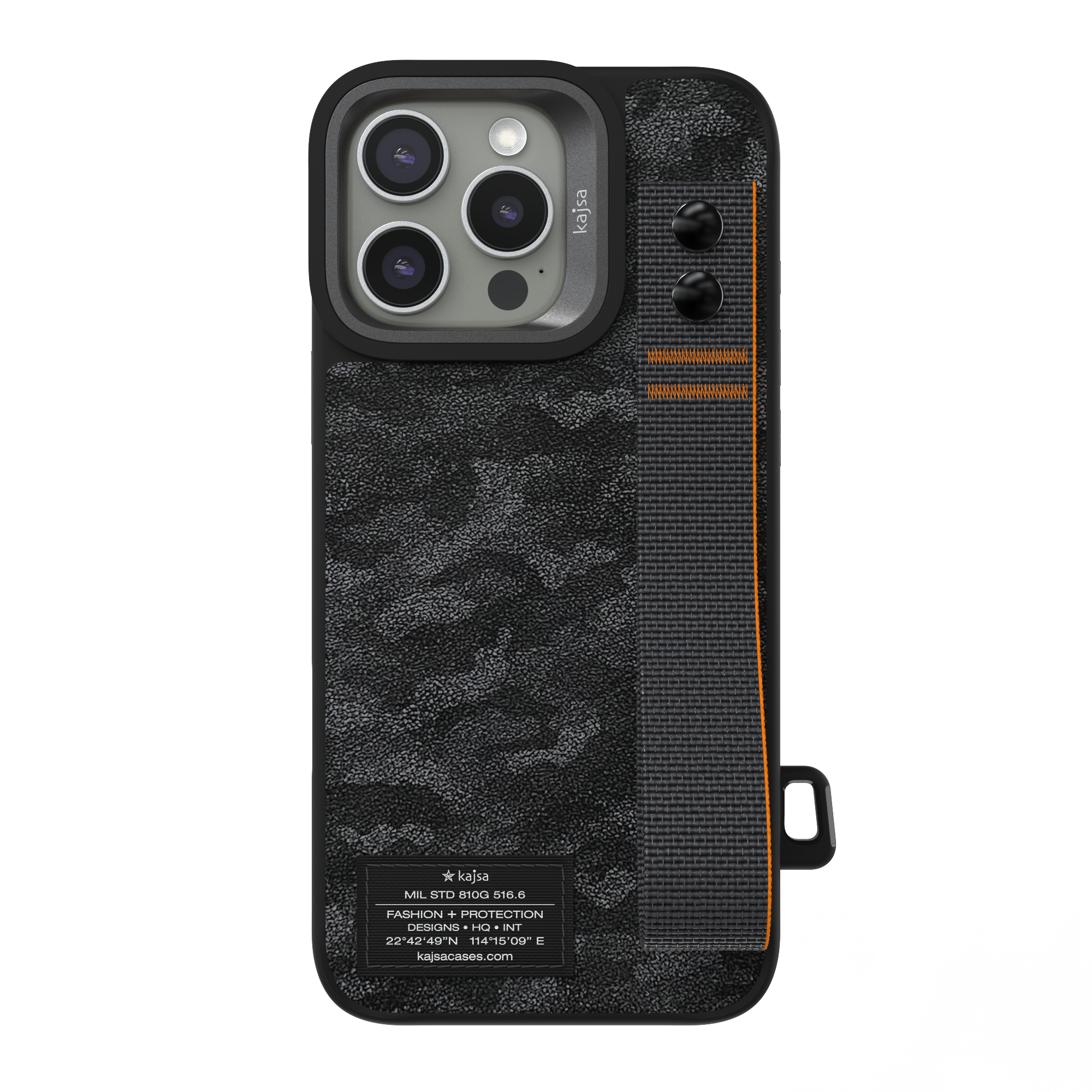 Outdoor Collection - Shimmer Camo Straps Back Case for iPhone 16 (MagSafe Compatible)