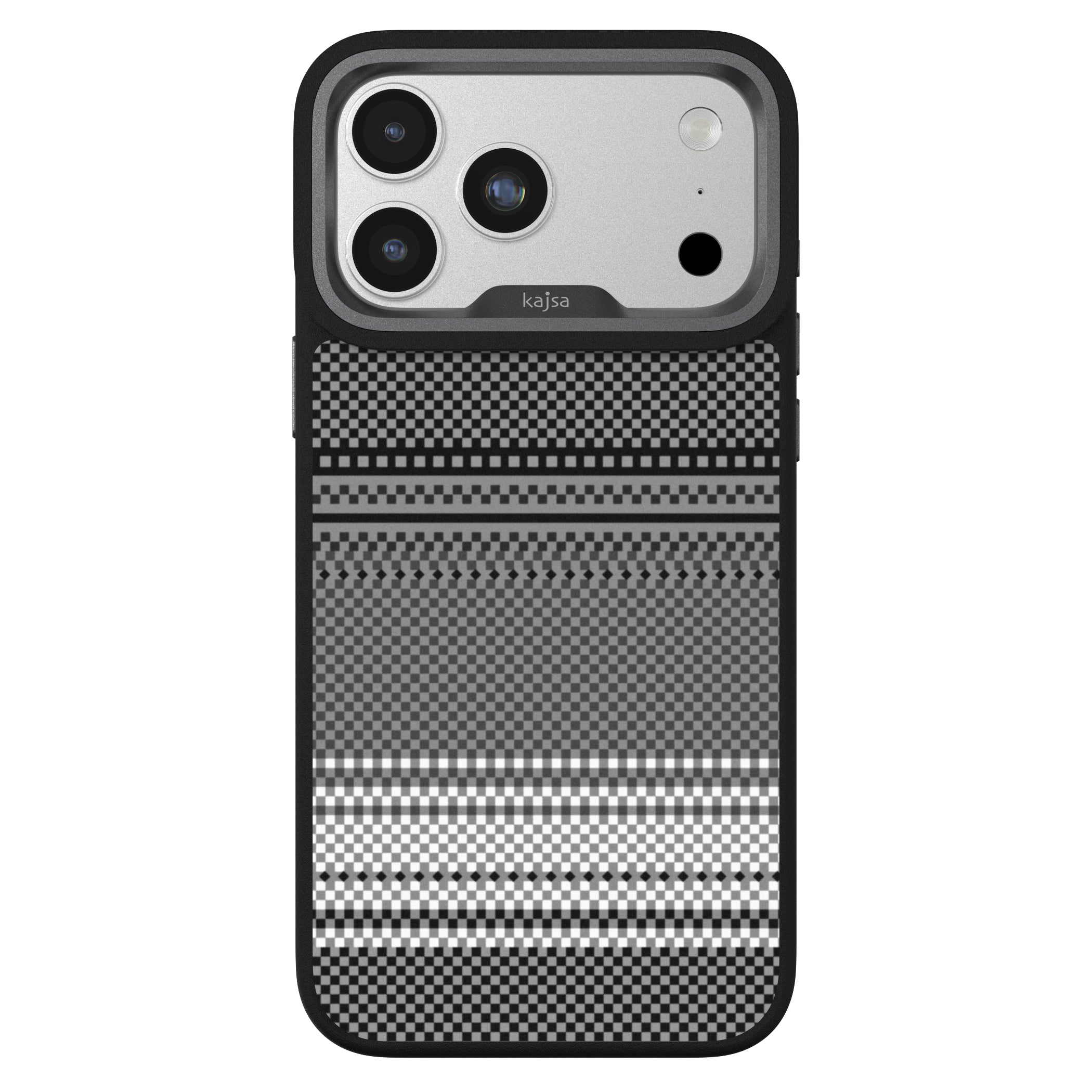 Resort Collection - Gradient Stripe Pattern Back Case for iPhone 17 (MagSafe Compatible)