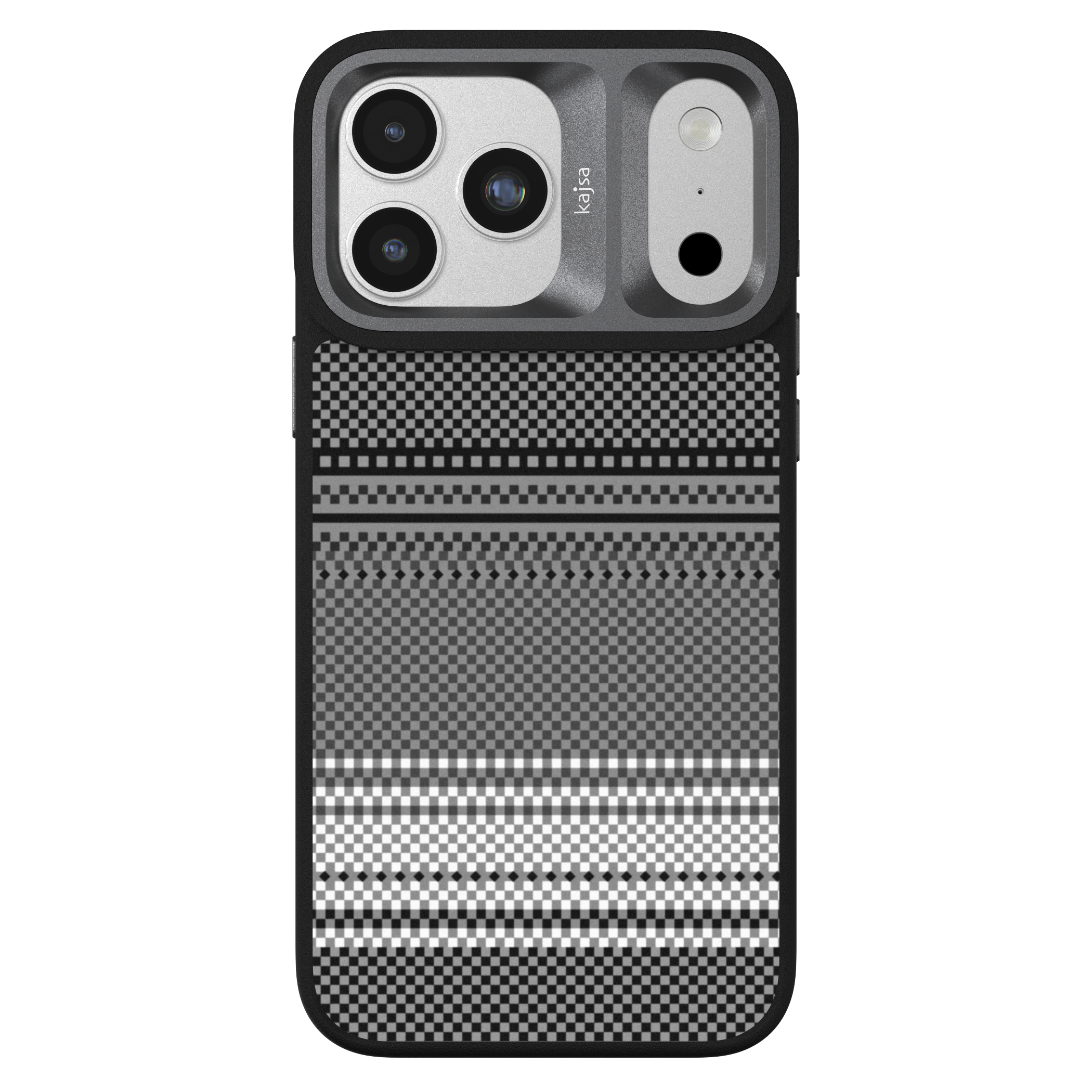 Resort Collection - Gradient Stripe Pattern Back Case for iPhone 17 (MagSafe Compatible)