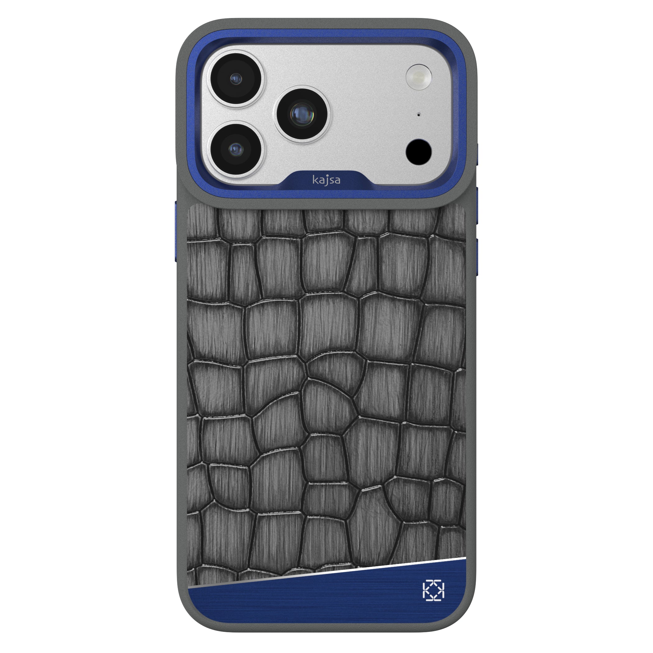 Glamorous Collection - Metallic Croco 2 Back Case for iPhone 17 (MagSafe Compatible)
