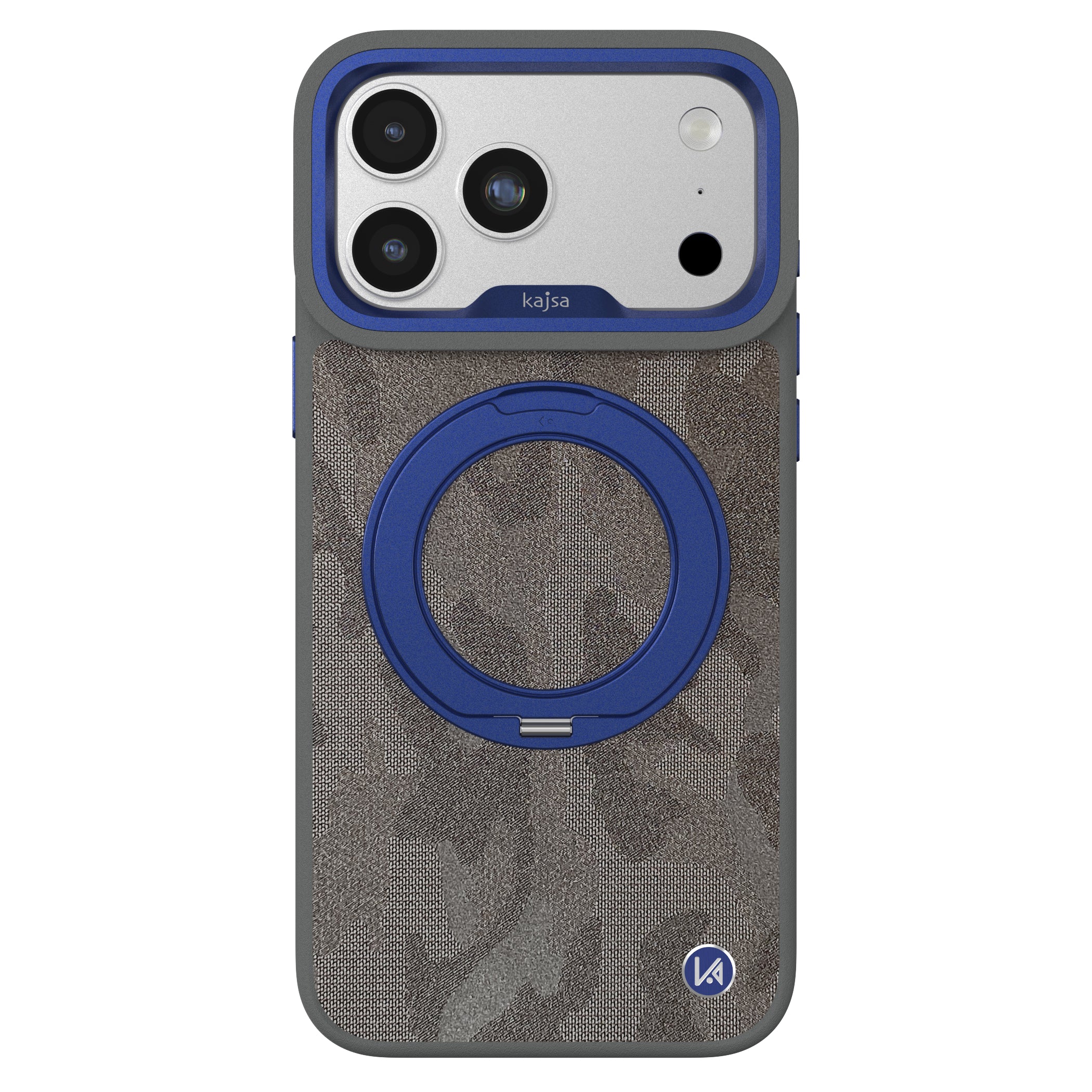 GeoRing Collection - Camo Satin Back Case for iPhone 17 (MagSafe Compatible)