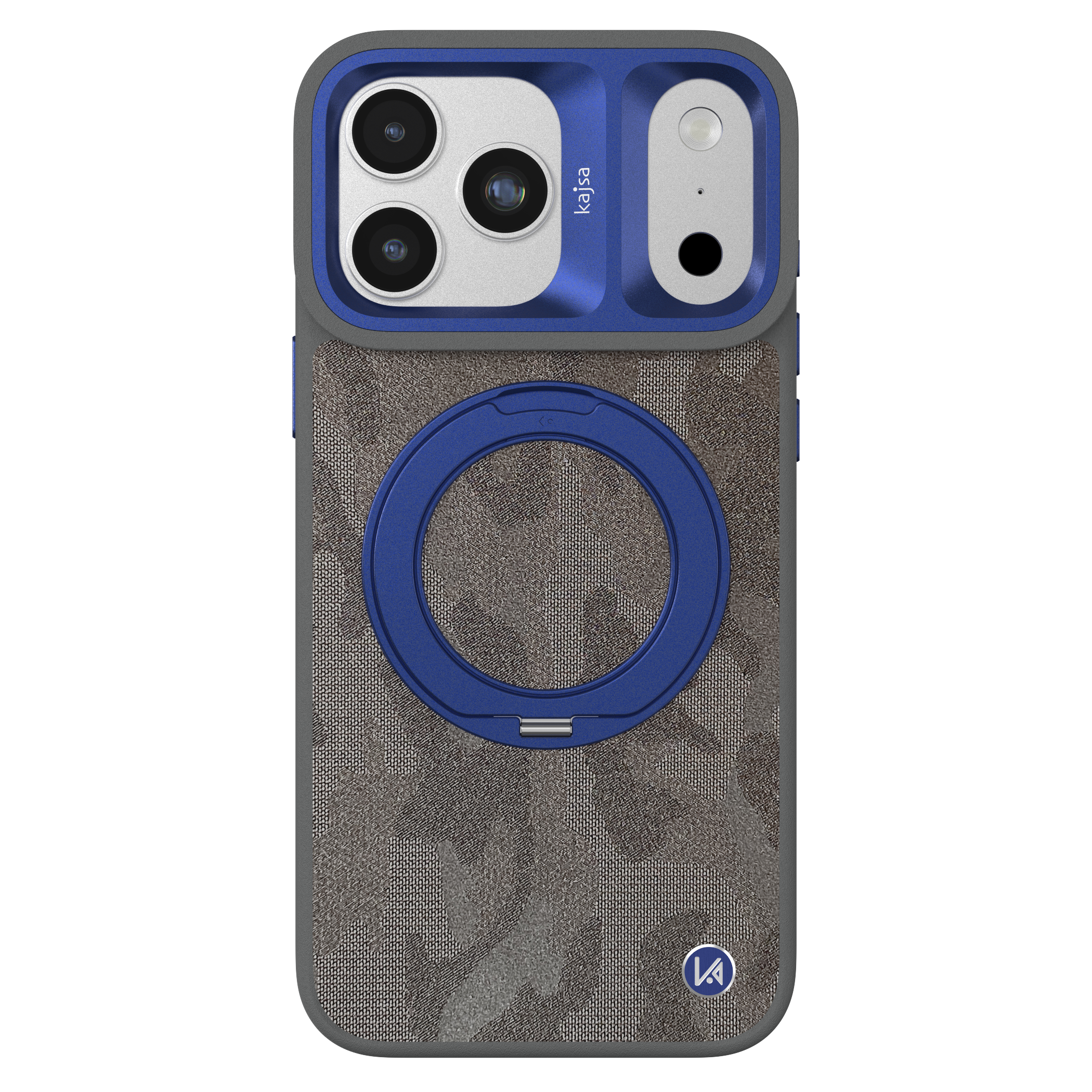 GeoRing Collection - Camo Satin Back Case for iPhone 17 (MagSafe Compatible)