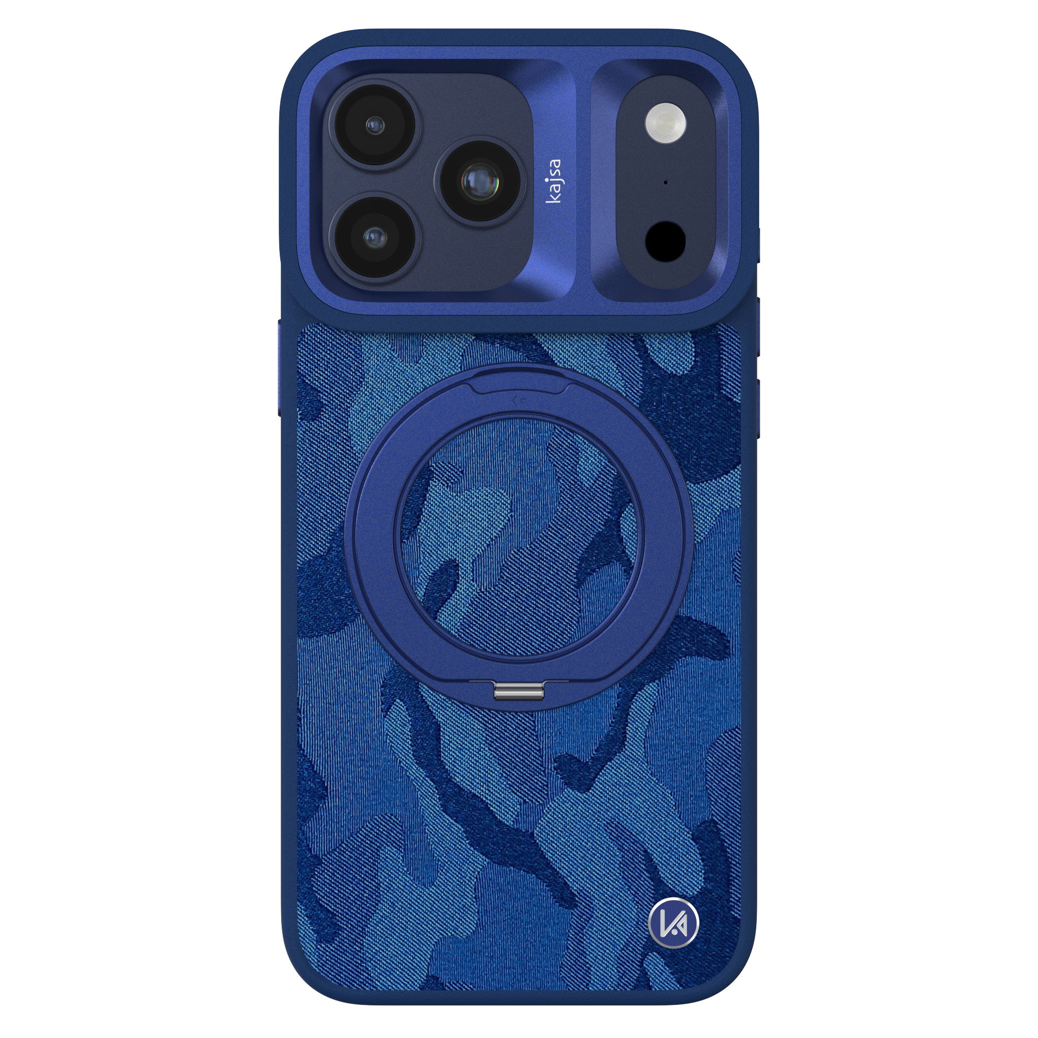 GeoRing Collection - Camo Satin Back Case for iPhone 17 (MagSafe Compatible)