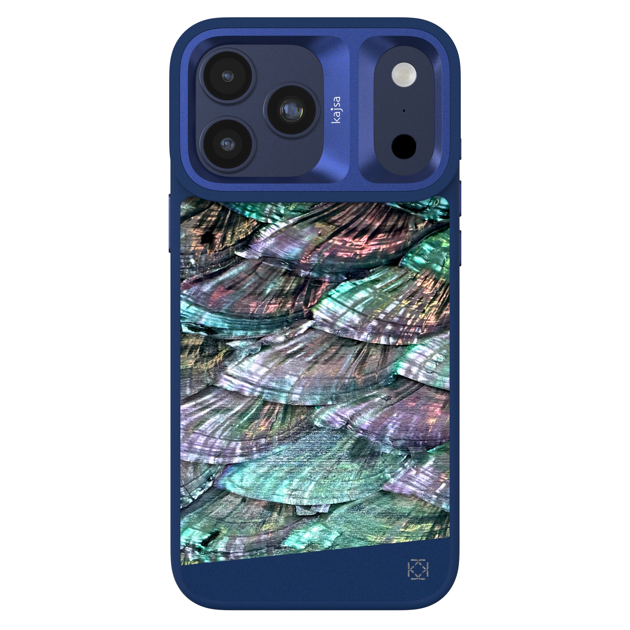 Glamorous Collection - Pearl Patchwork Back Case for iPhone 17 (MagSafe Compatible)