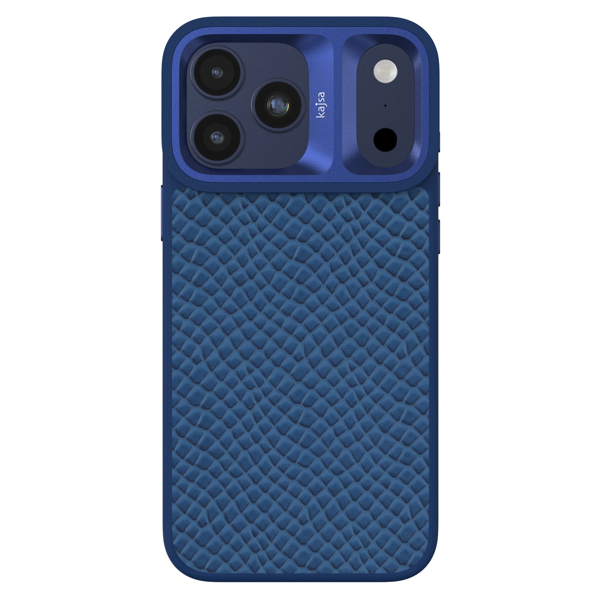 Genuine Leather Pearl Pattern Back Case for iPhone 17 (MagSafe Compatible)