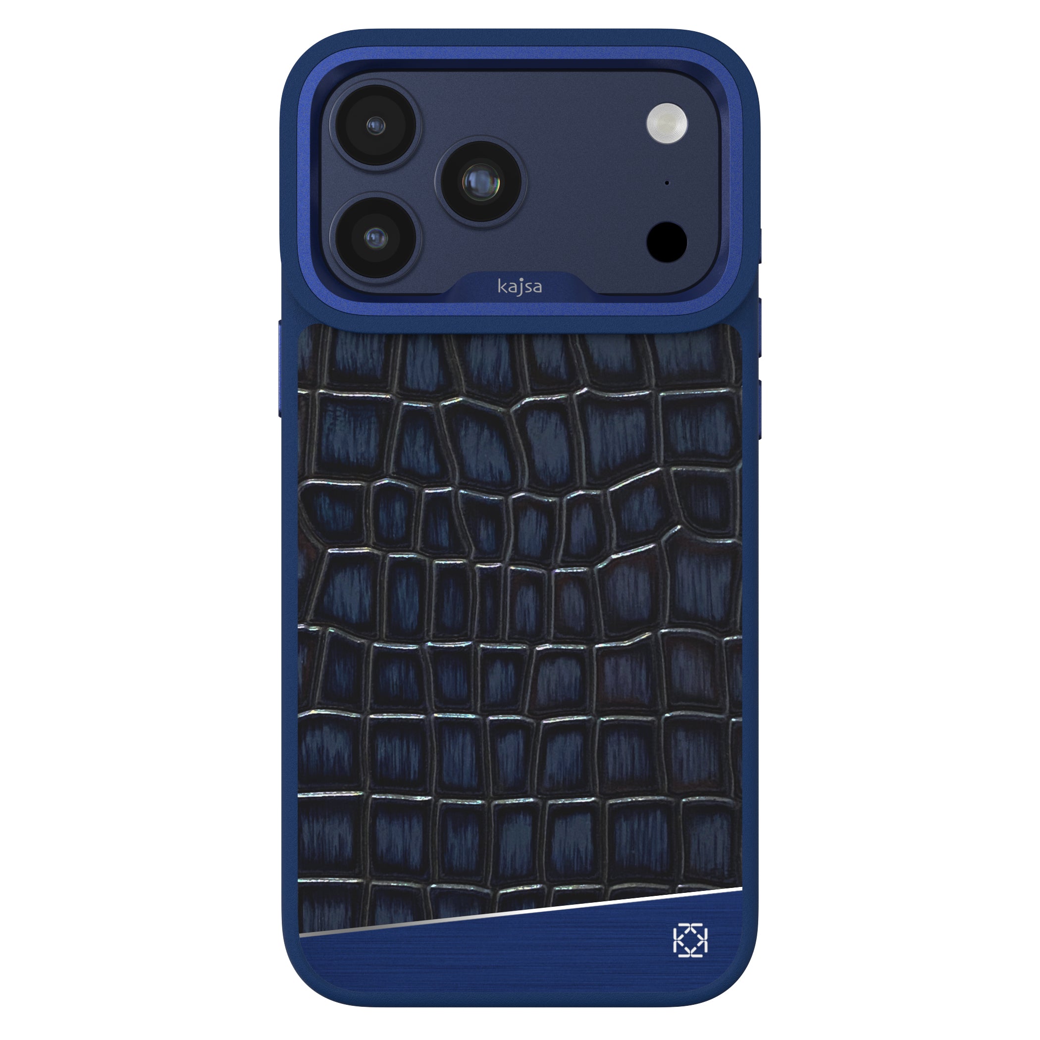 Glamorous Collection - Metallic Croco 2 Back Case for iPhone 17 (MagSafe Compatible)