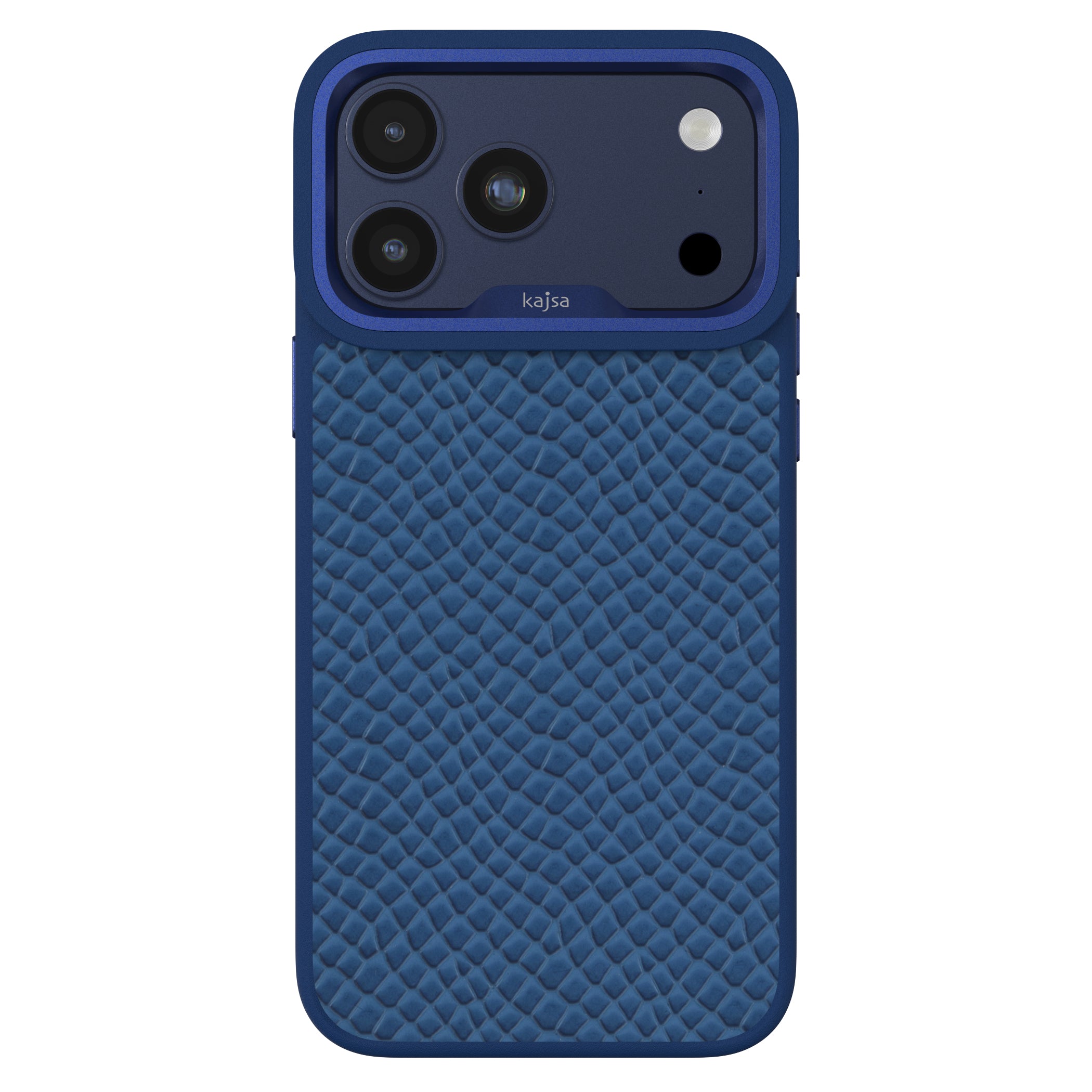 Genuine Leather Pearl Pattern Back Case for iPhone 17 (MagSafe Compatible)