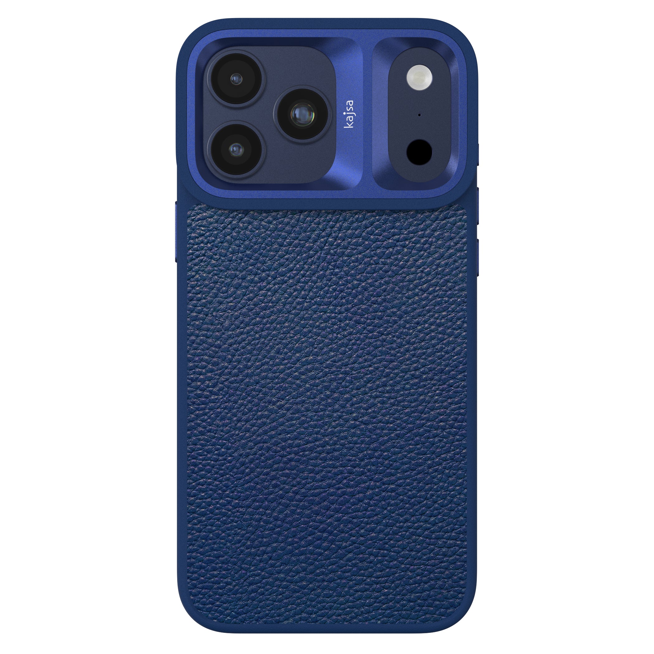 Preppie Collection - Litchi Pattern Back Case for iPhone 17 (MagSafe Compatible)