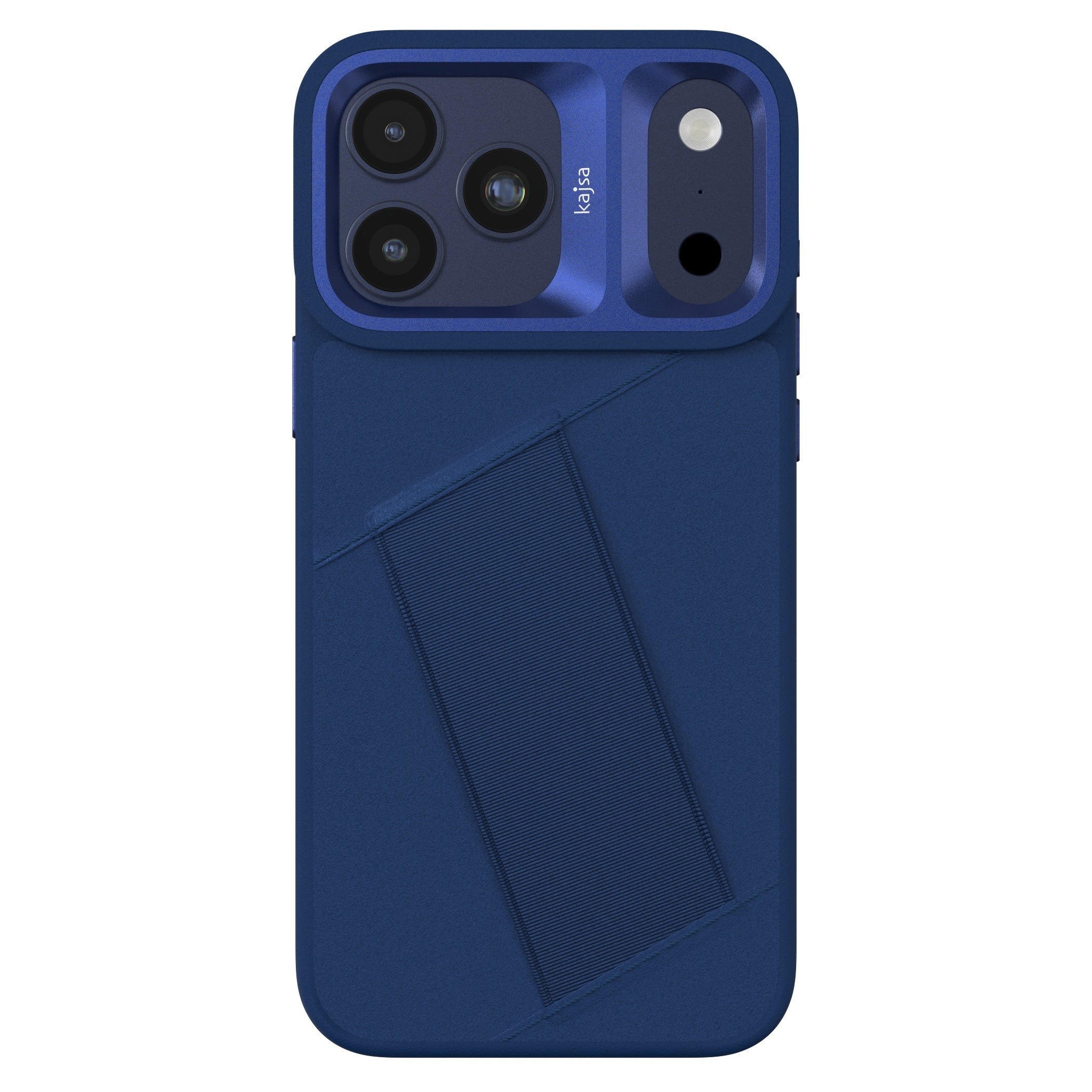Preppie Collection - Elastic Hand Grip back case for iPhone 17