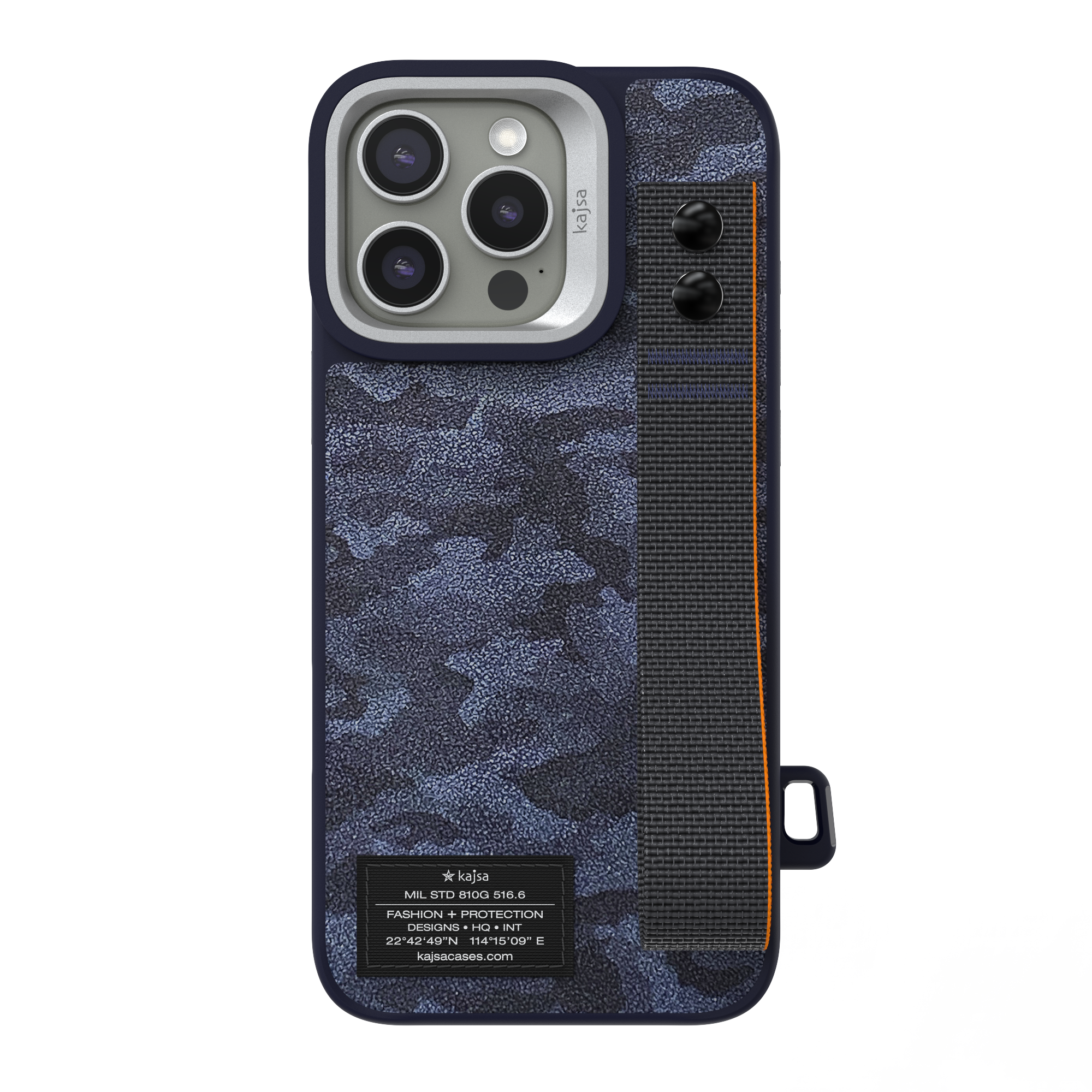 Outdoor Collection - Shimmer Camo Straps Back Case for iPhone 16 (MagSafe Compatible)
