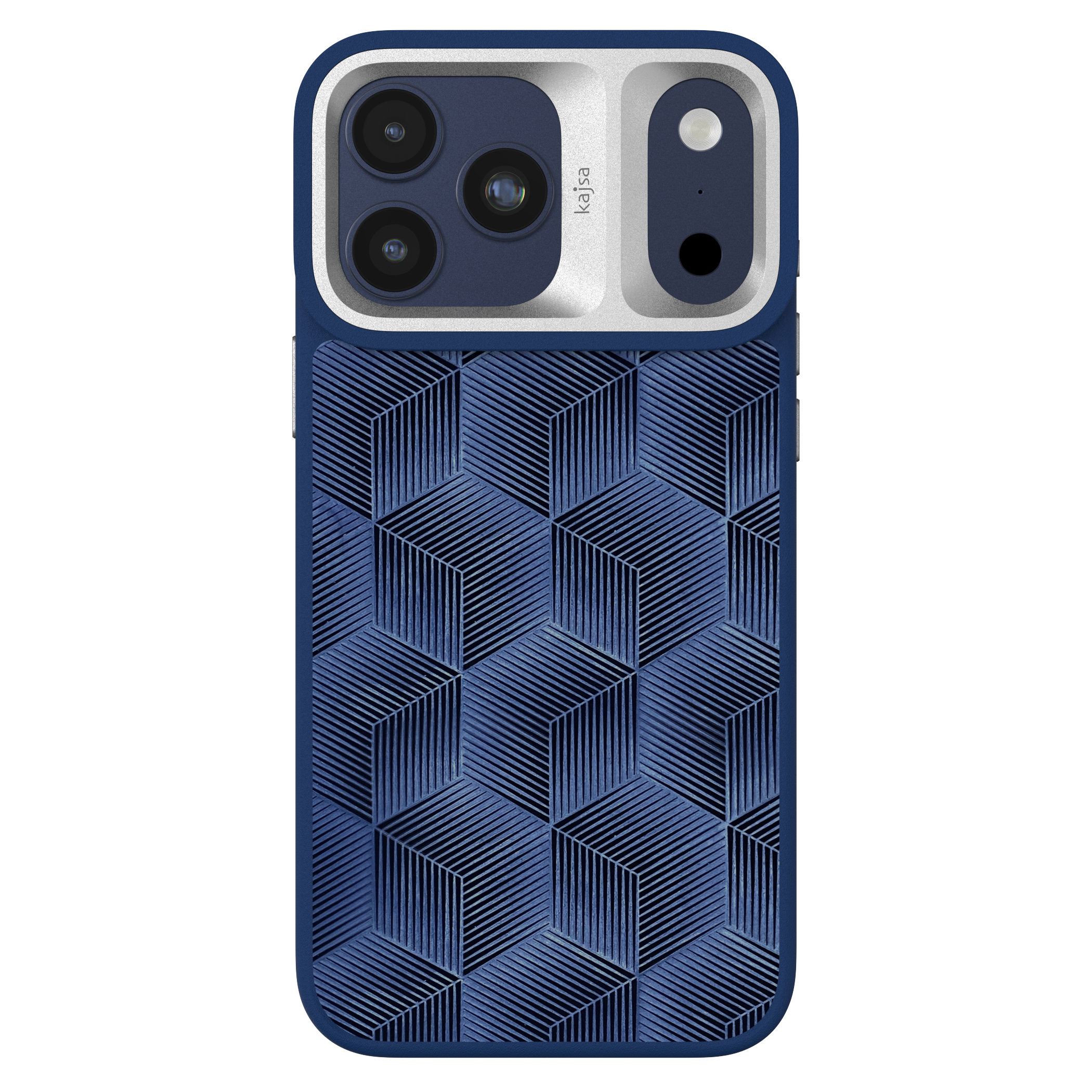 Splendid Series Collection - 3D Cube Pattern Back Case for iPhone 17 (MagSafe Compatible)