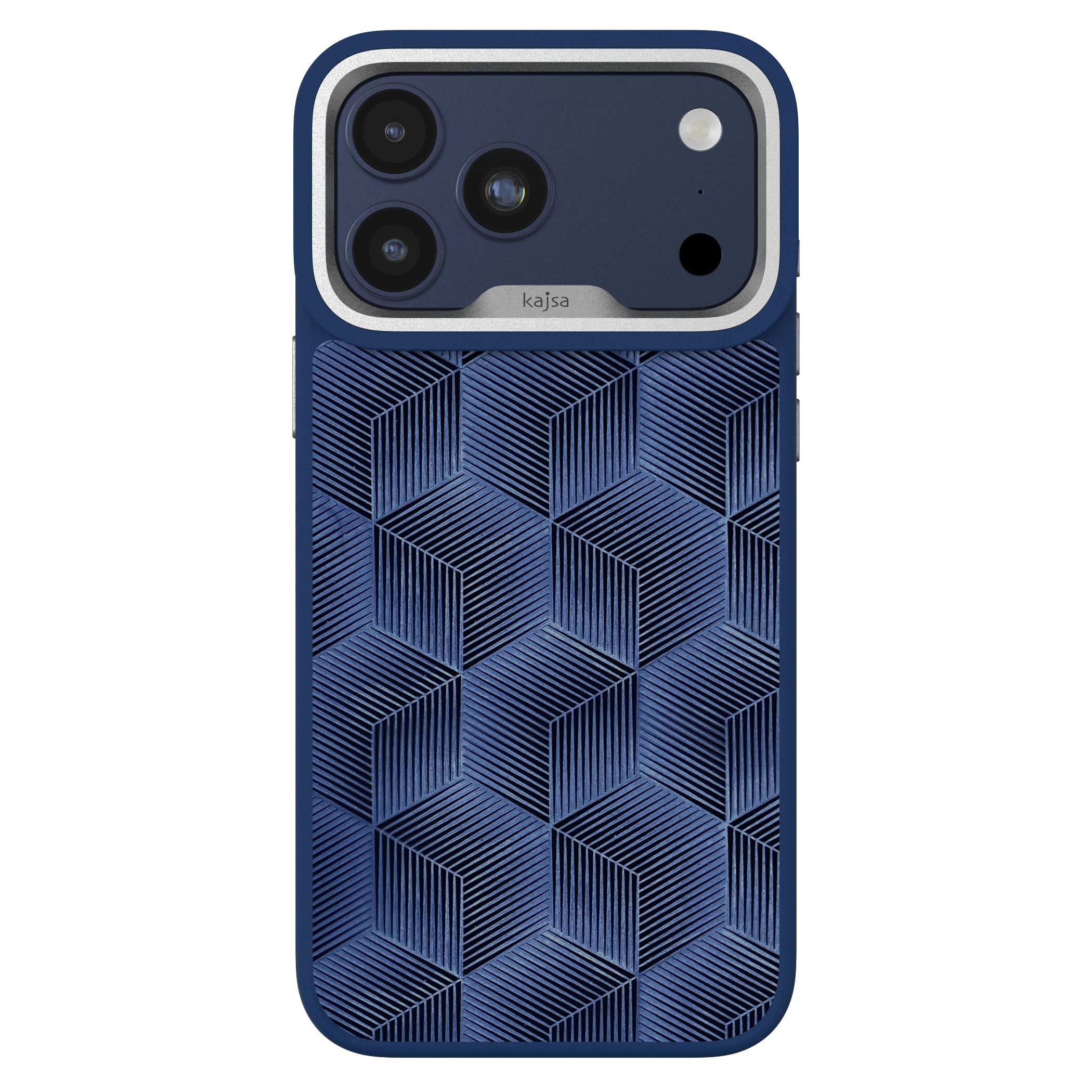 Splendid Series Collection - 3D Cube Pattern Back Case for iPhone 17 (MagSafe Compatible)