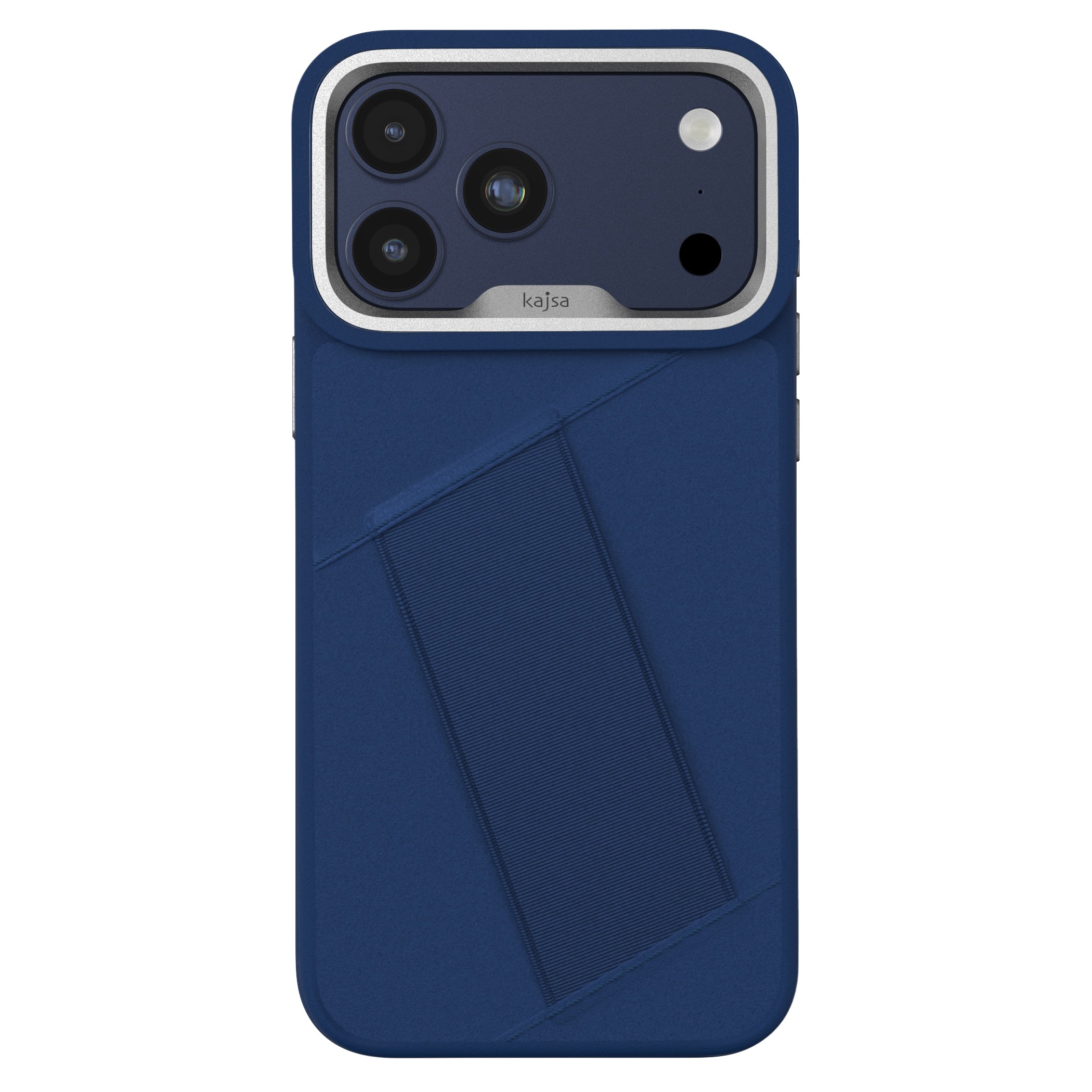 Preppie Collection - Elastic Hand Grip back case for iPhone 17