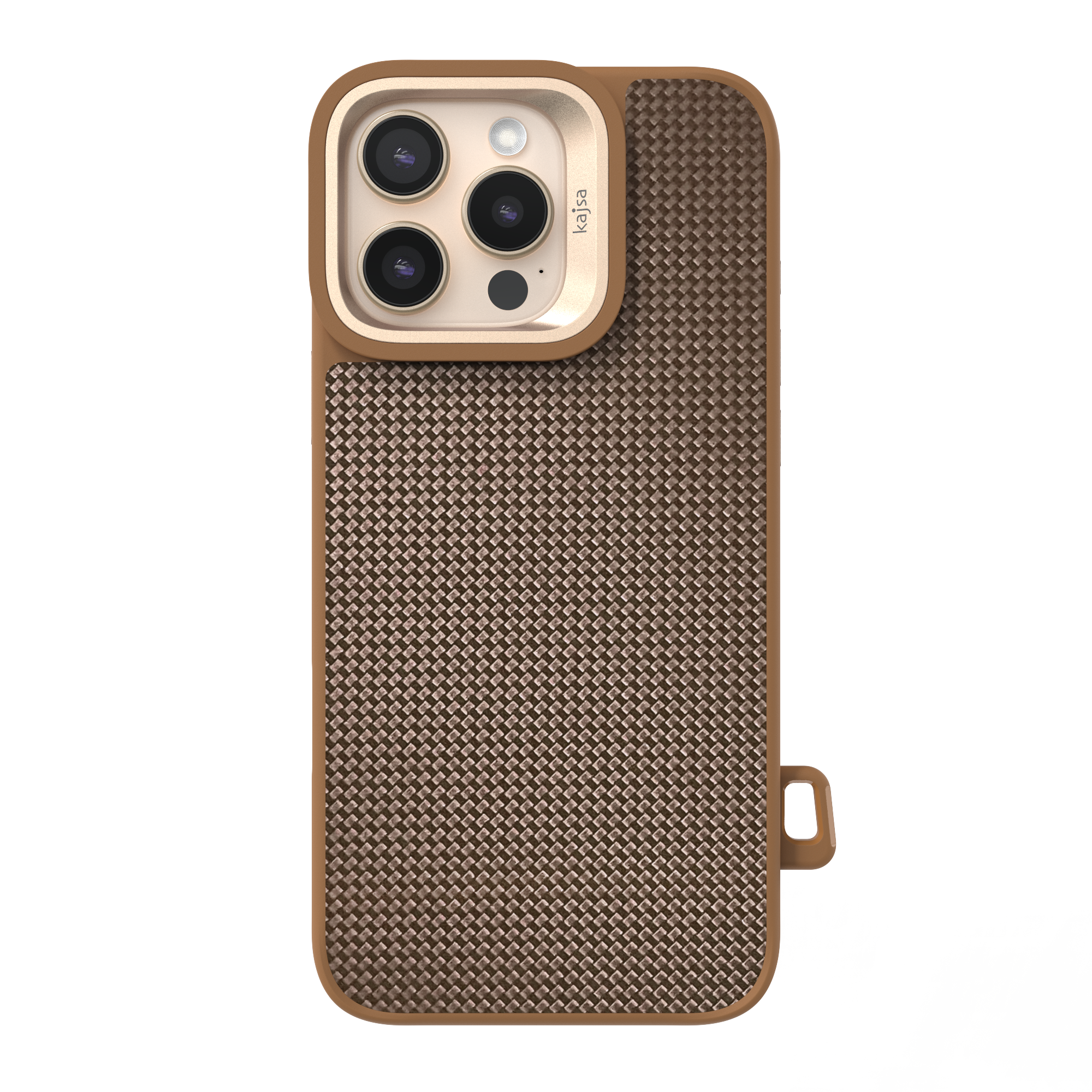 Glamorous Collection - Fine Woven Pattern Back Case for iPhone 16 (MagSafe Compatible)