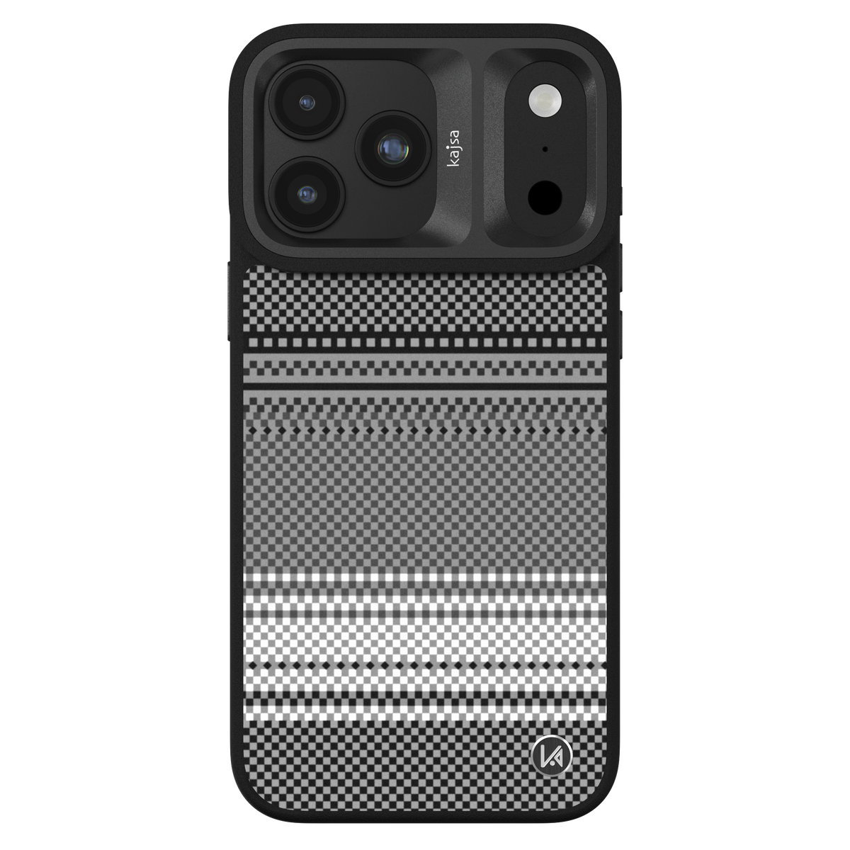 Resort Collection - Gradient Stripe Pattern Back Case for iPhone 18 (MagSafe Compatible)