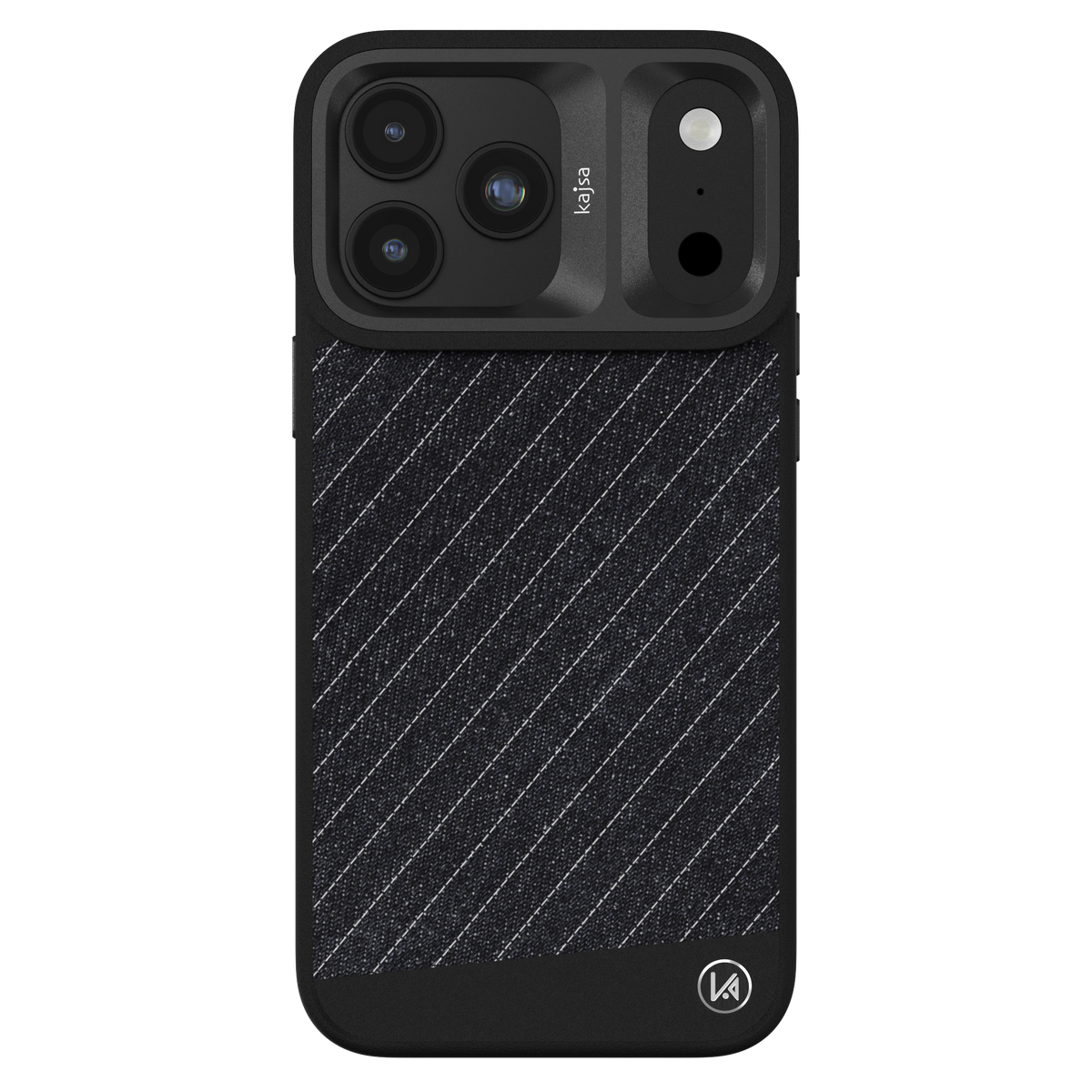 Denim Collection - Stripe Gentleman Back Case for iPhone 18 (MagSafe Compatible)