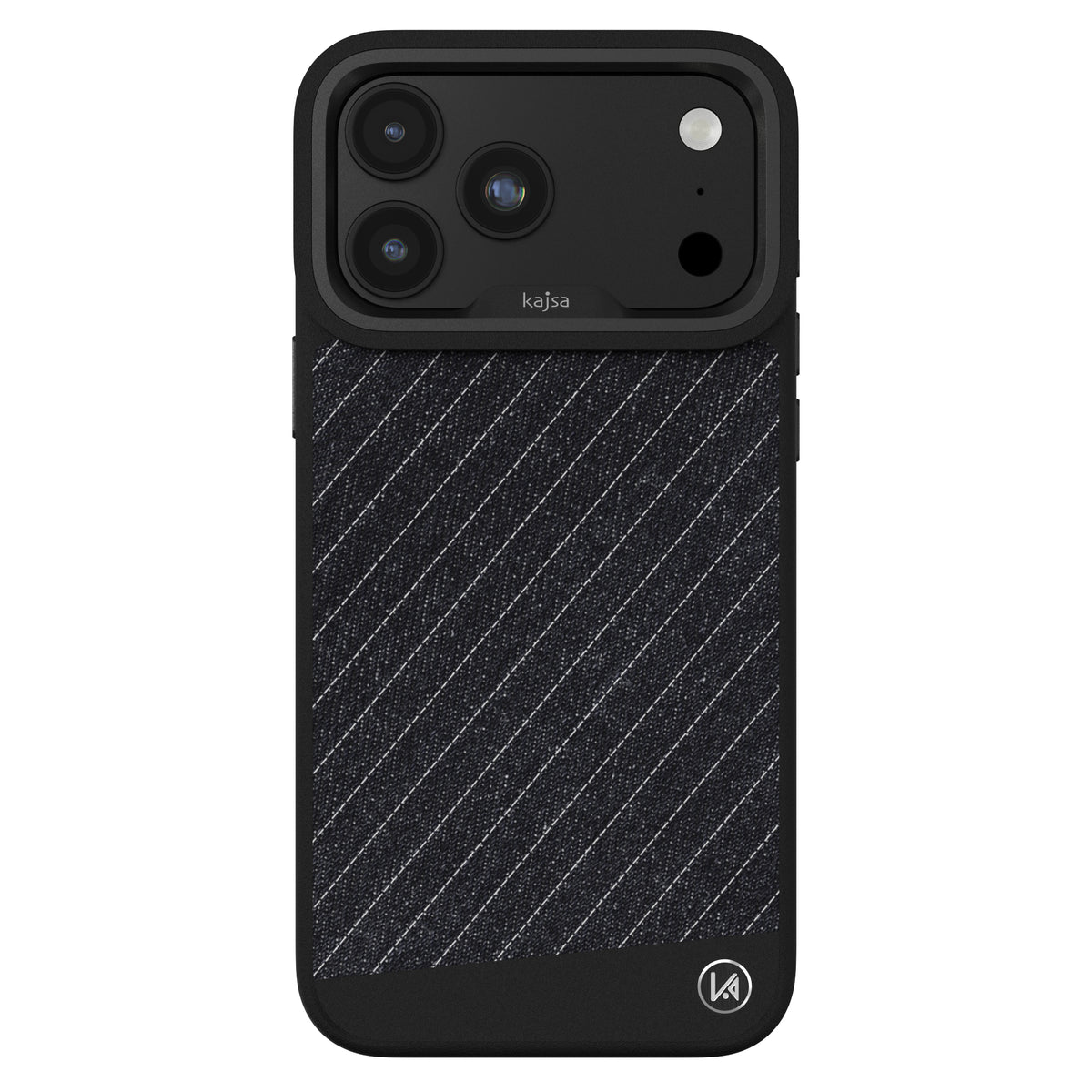 Denim Collection - Stripe Gentleman Back Case for iPhone 18 (MagSafe Compatible)