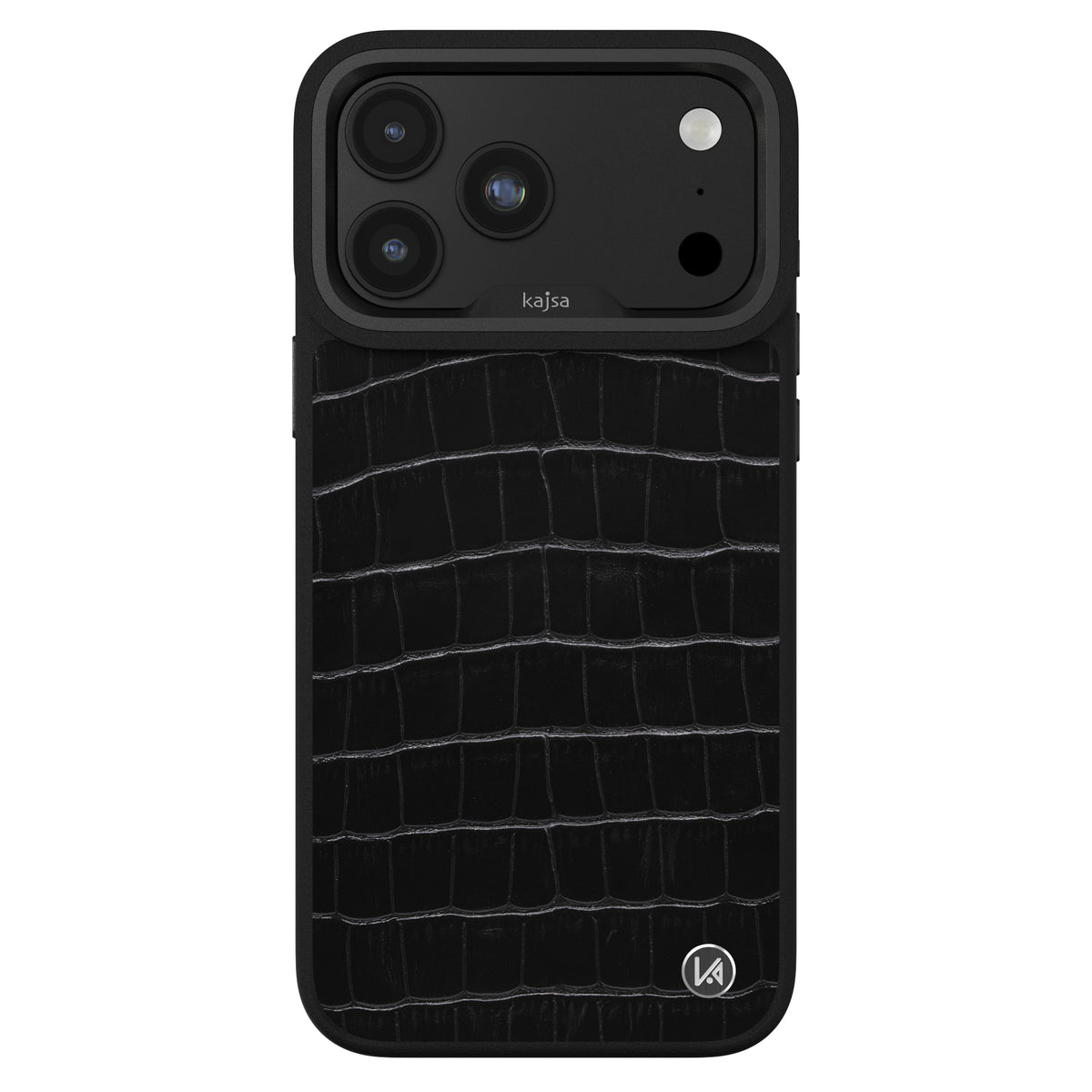 Neo Classic Collection - Genuine Croco Pattern Leather Back Case for iPhone 18 (MagSafe Compatible)