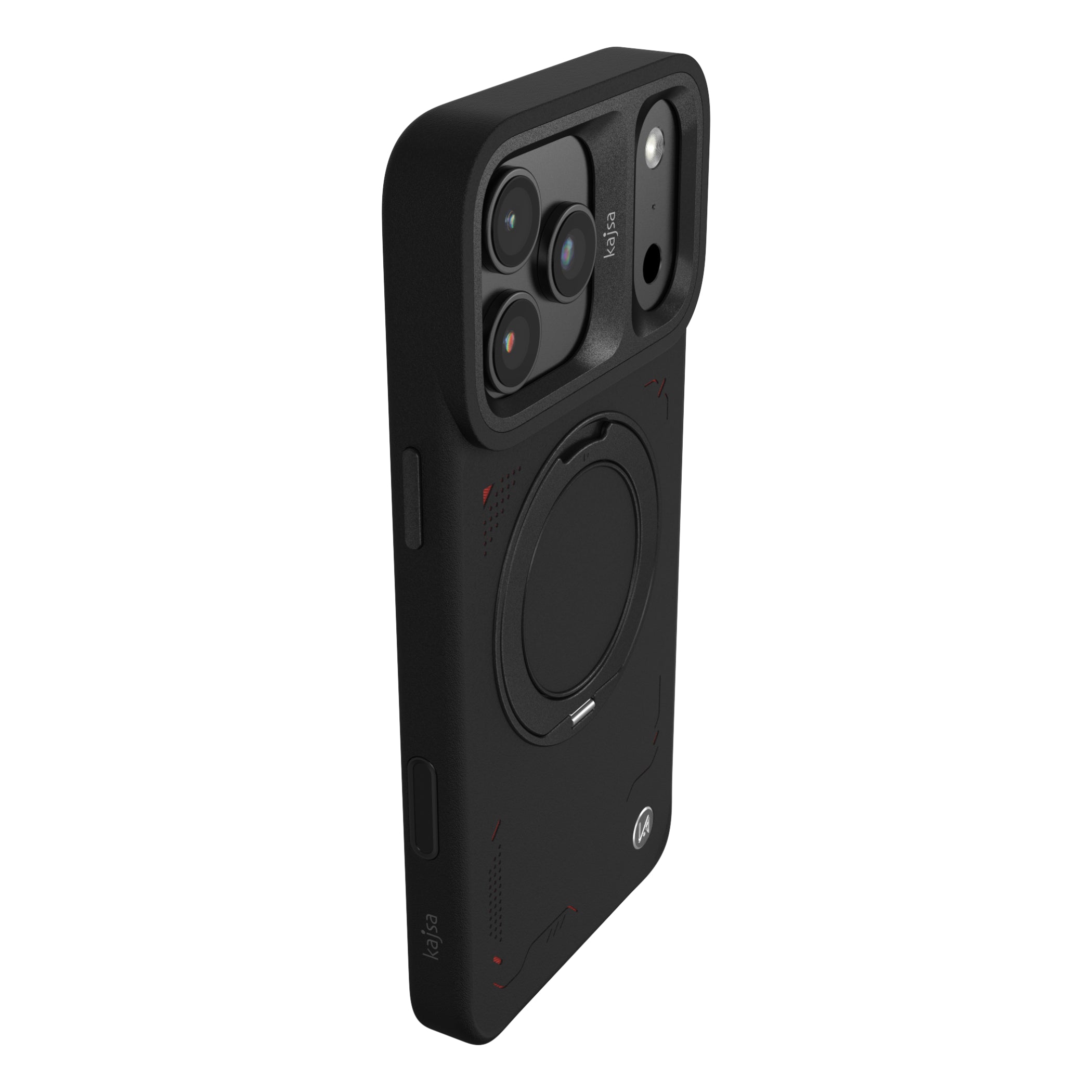 GeoRing Collection - Circuit Back Case for iPhone 18 (MagSafe Compatible)