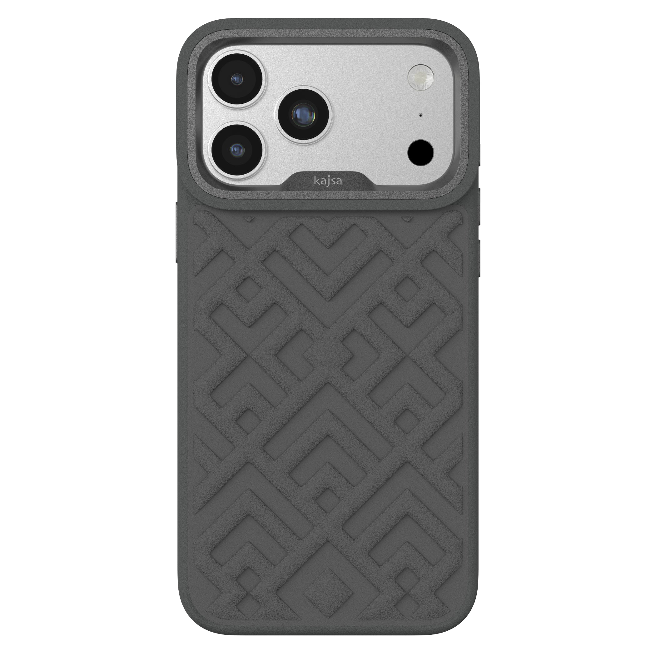 Briquette Collection - Rhombus Back Case for iPhone 18 (MagSafe Compatible)
