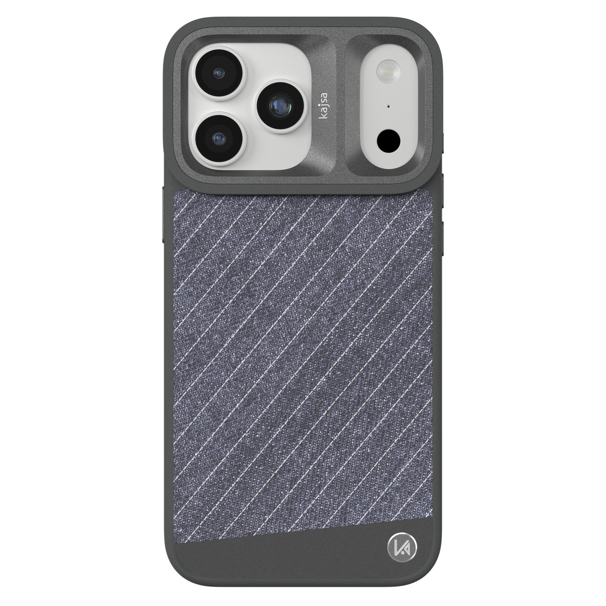 Denim Collection - Stripe Gentleman Back Case for iPhone 18 (MagSafe Compatible)