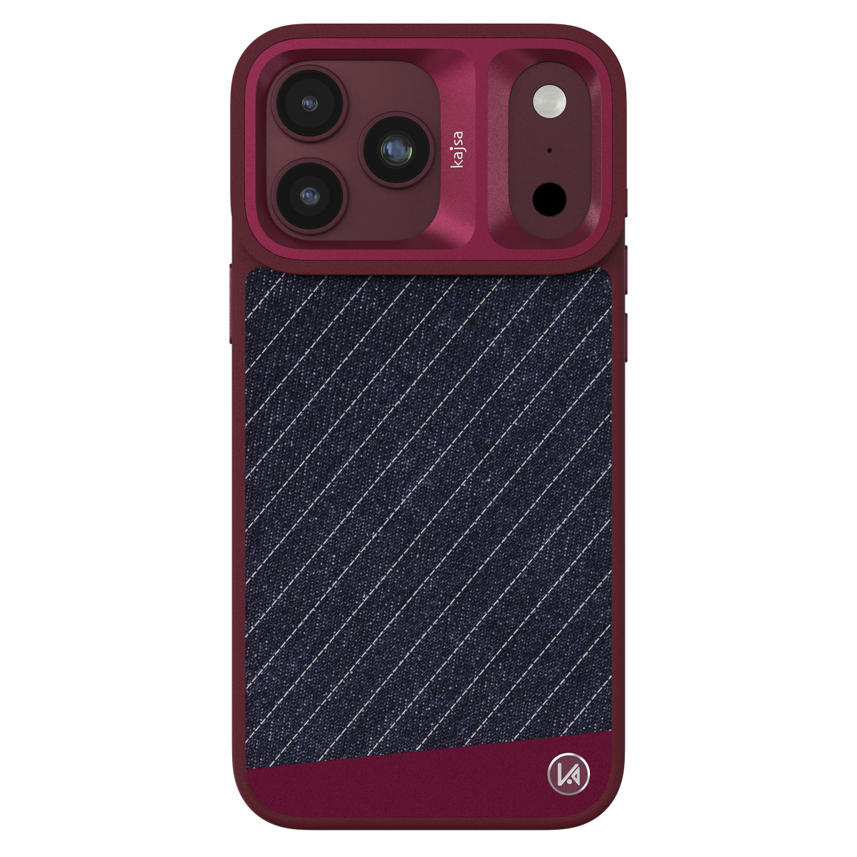Denim Collection - Stripe Gentleman Back Case for iPhone 18 (MagSafe Compatible)