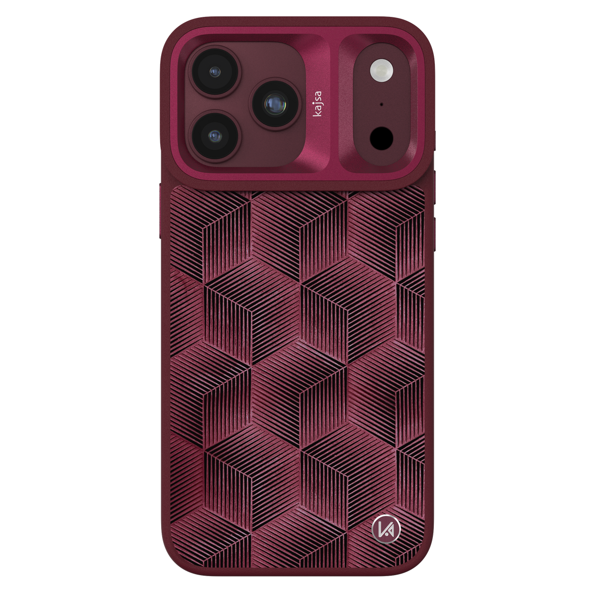Splendid Series Collection - 3D Cube Pattern Back Case for iPhone 18 (MagSafe Compatible)