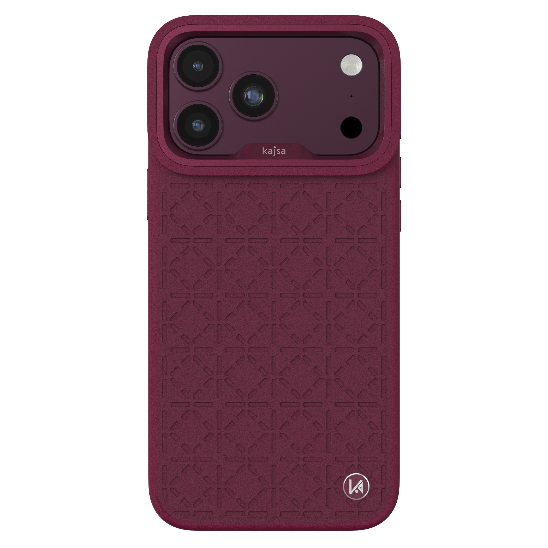 Briquette Collection - Diamond Pattern Back Case for iPhone 18 (MagSafe Compatible)