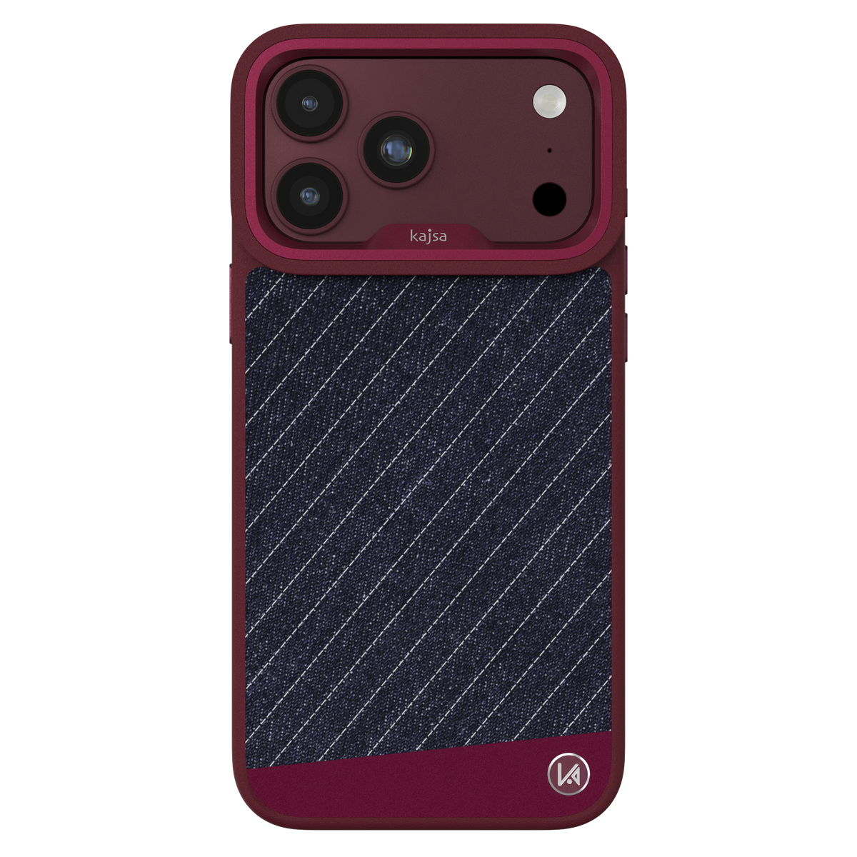 Denim Collection - Stripe Gentleman Back Case for iPhone 18 (MagSafe Compatible)