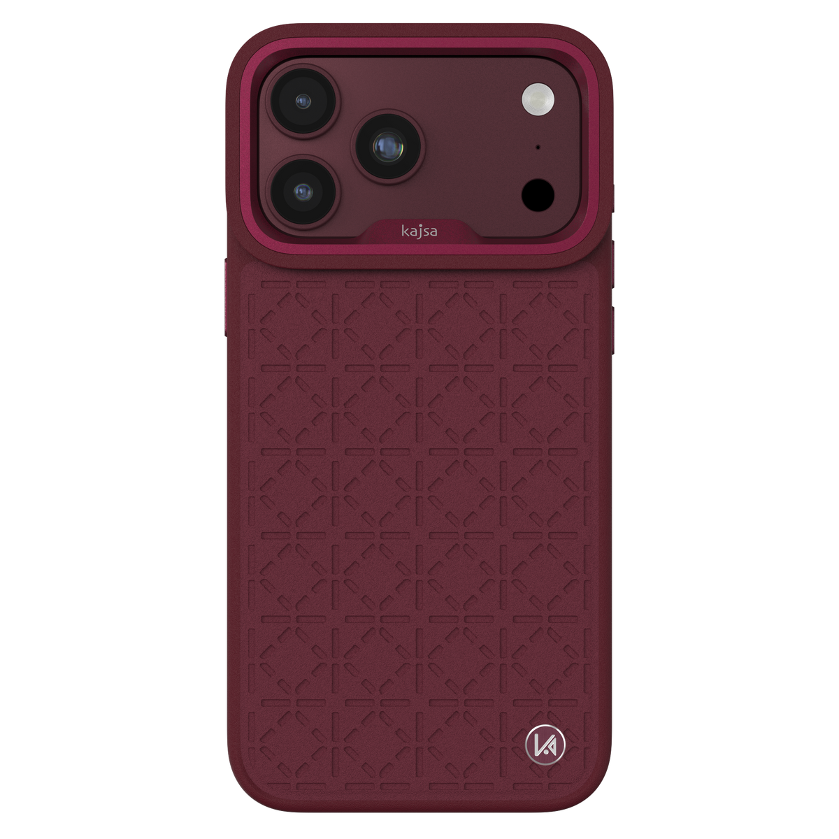 Briquette Collection - Diamond Pattern Back Case for iPhone 18 (MagSafe Compatible)