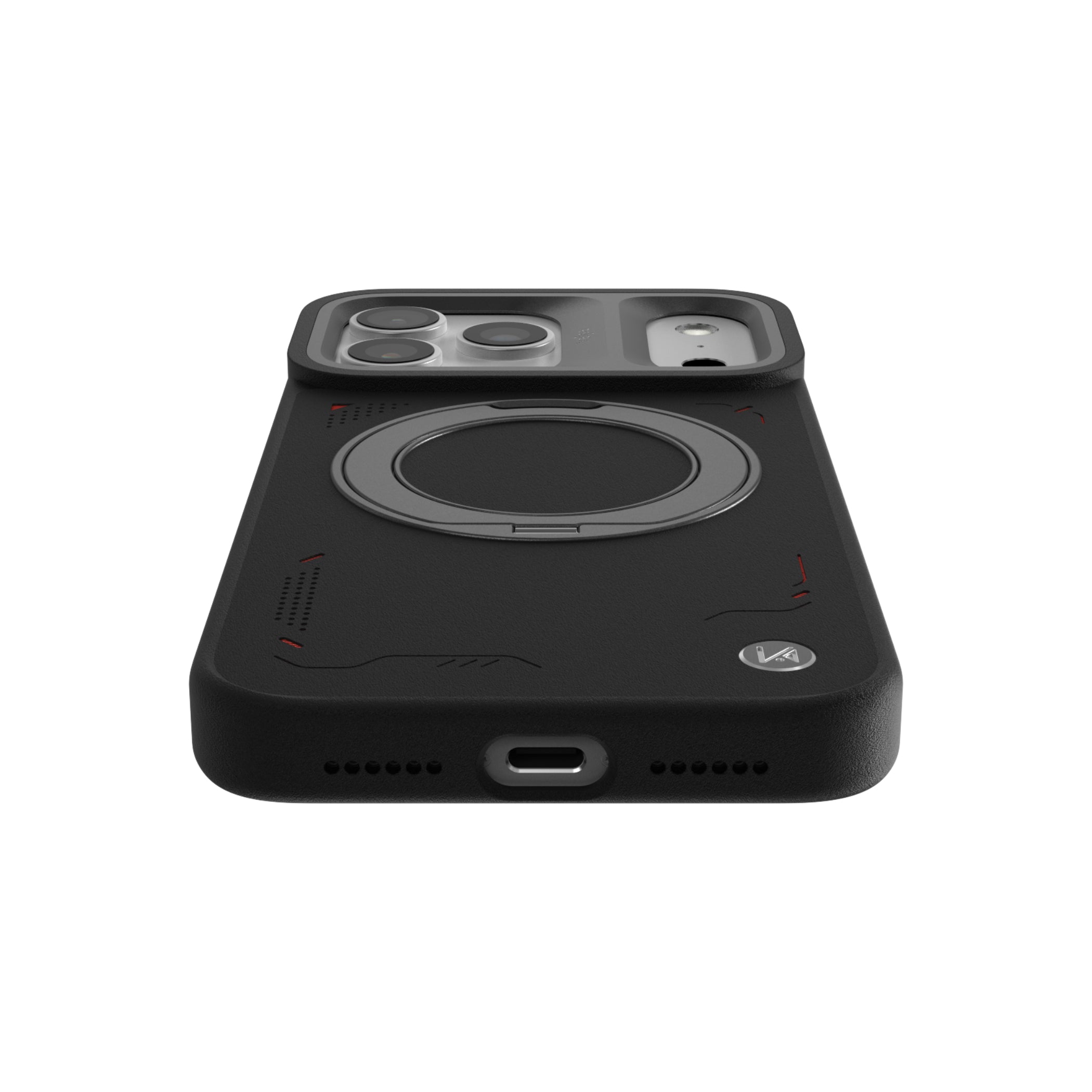 GeoRing Collection - Circuit Back Case for iPhone 17 (MagSafe Compatible)