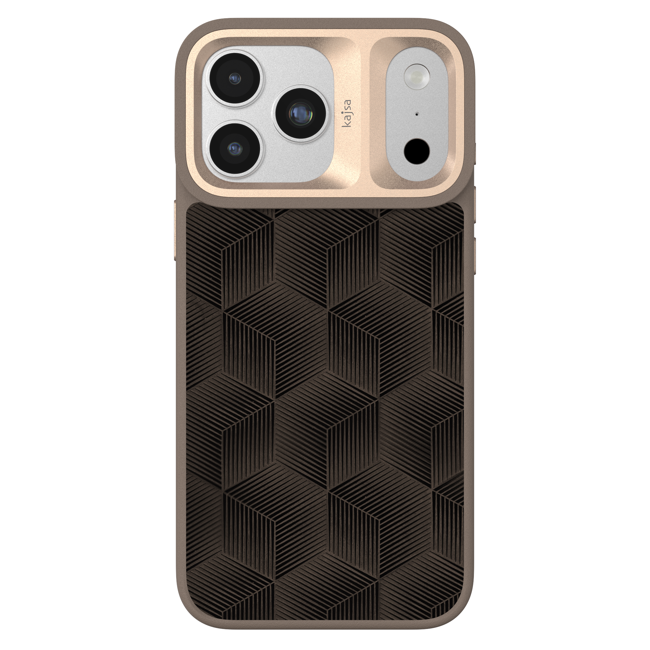 Splendid Series Collection - 3D Cube Pattern Back Case for iPhone 17 (MagSafe Compatible)
