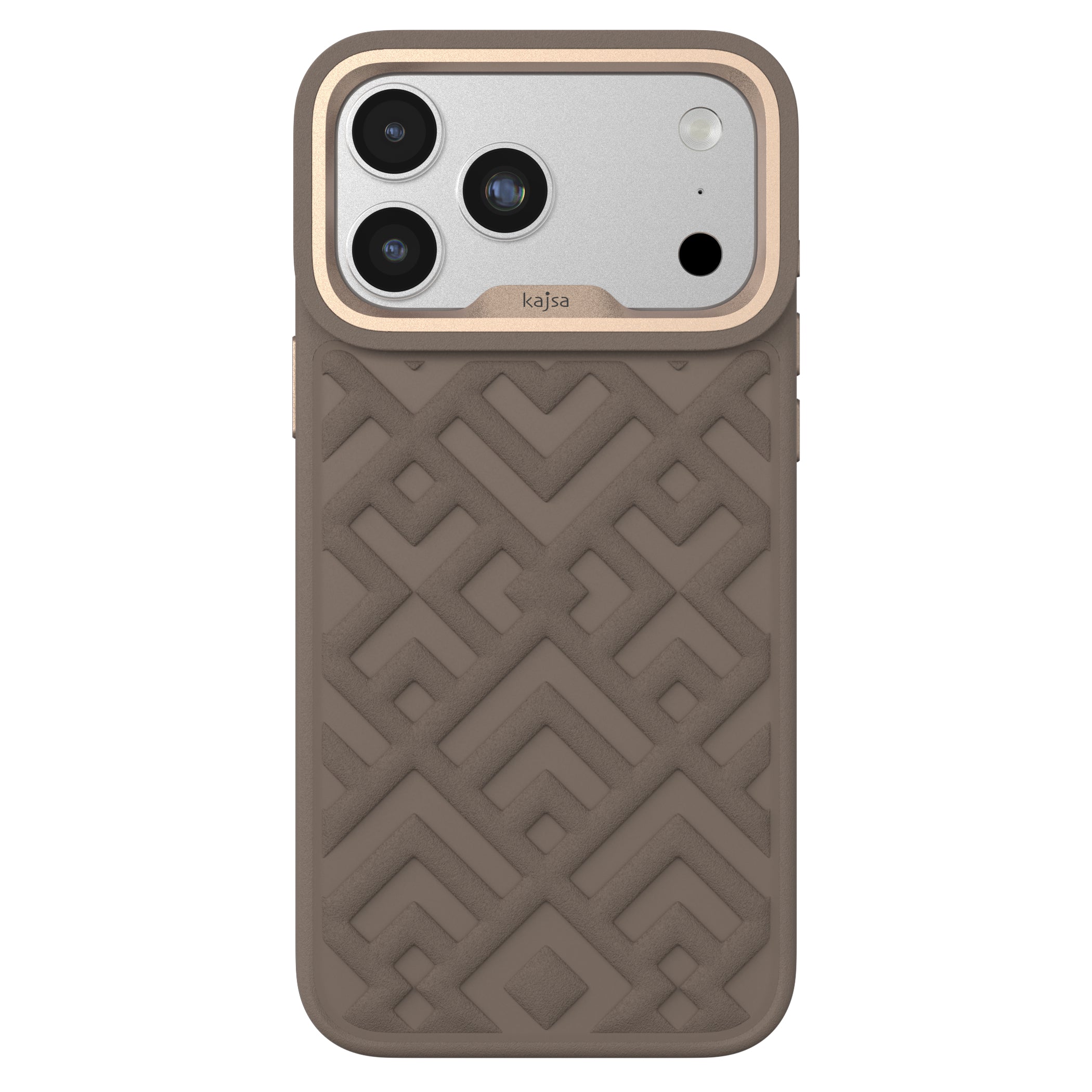Briquette Collection - Rhombus Back Case for iPhone 17 (MagSafe Compatible)