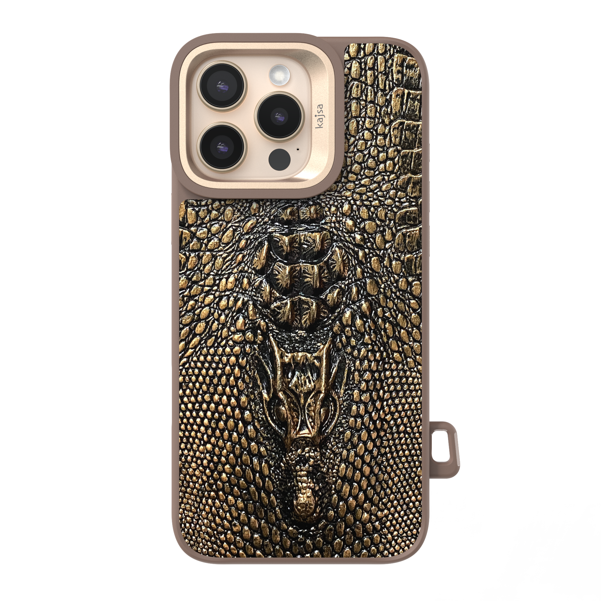Noble Collection - Croco Head Back Case for iPhone 16-Phone Case-kajsa-phone case - phone cases- phone cover- iphone cover- iphone case- iphone cases- leather case- leather cases- DIYCASE - custom case - leather cover - hand strap case - croco pattern case - snake pattern case - carbon fiber phone case - phone case brand - unique phone case - high quality - phone case brand - protective case - buy phone case hong kong - online buy phone case - iphone手機殼 - 客製化手機殼 - samsung 手機殼 - 香港手機殼 - 買電話殼