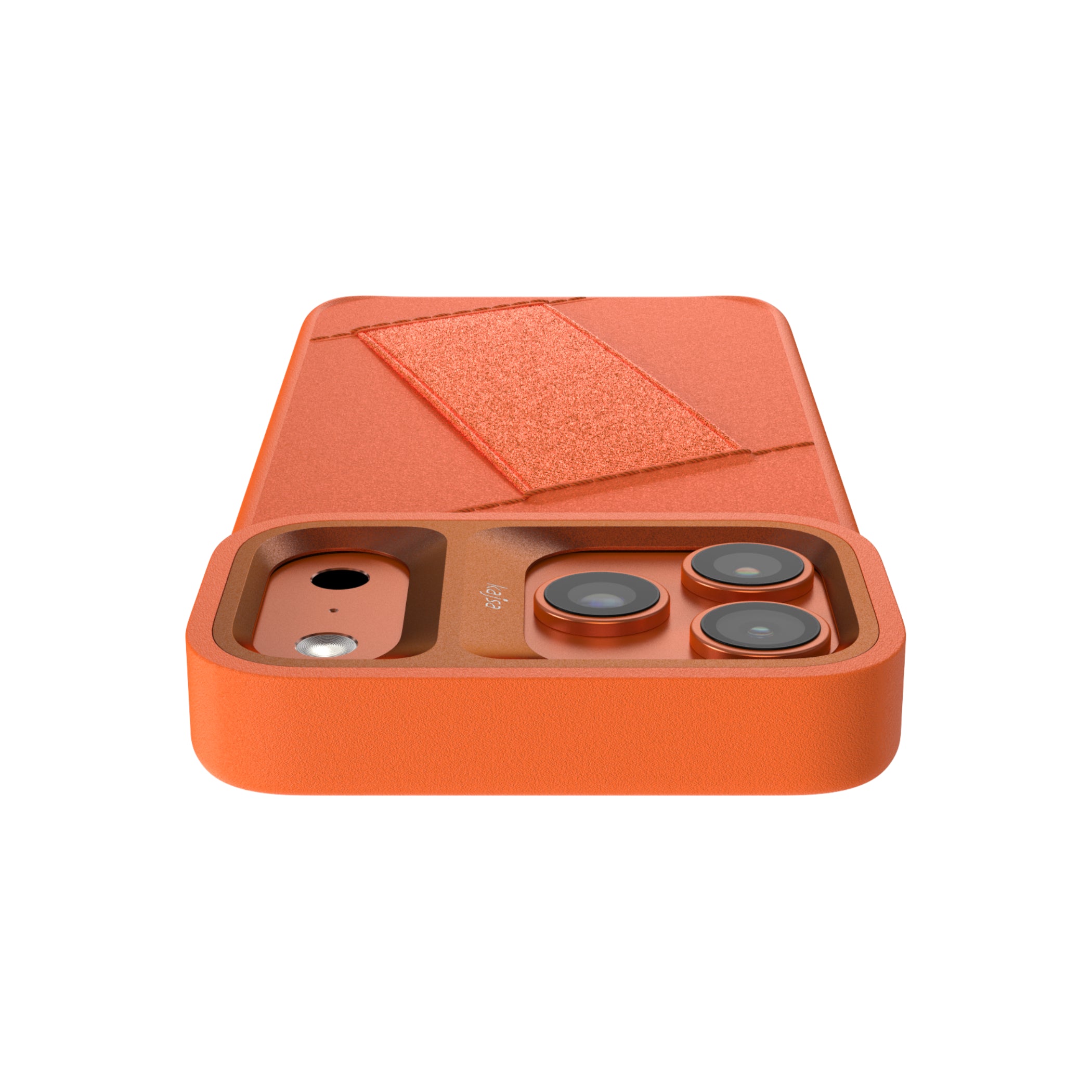 Preppie Collection - Elastic Hand Grip back case for iPhone 17