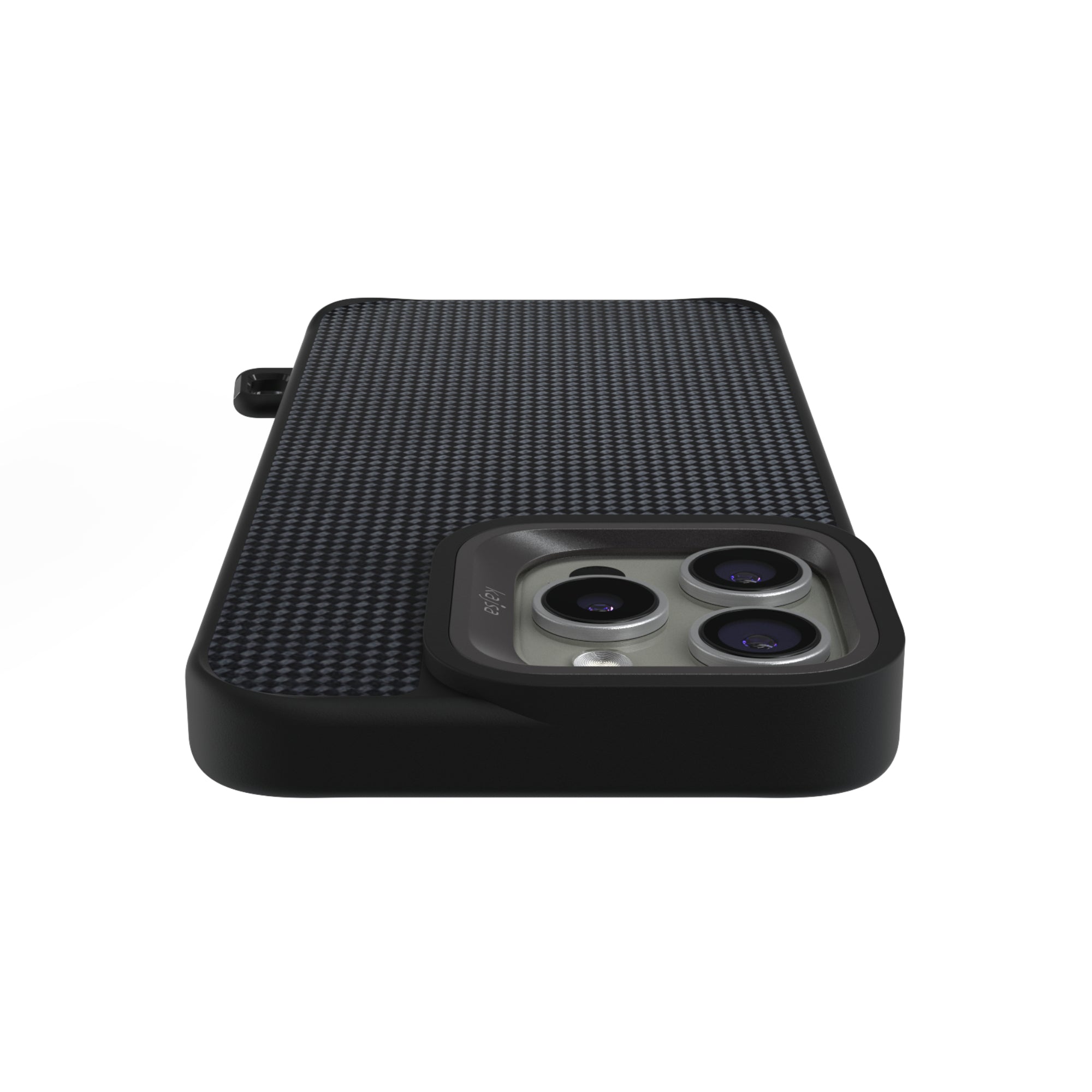 Glamorous Collection - Fine Woven Pattern Back Case for iPhone 16 (MagSafe Compatible)