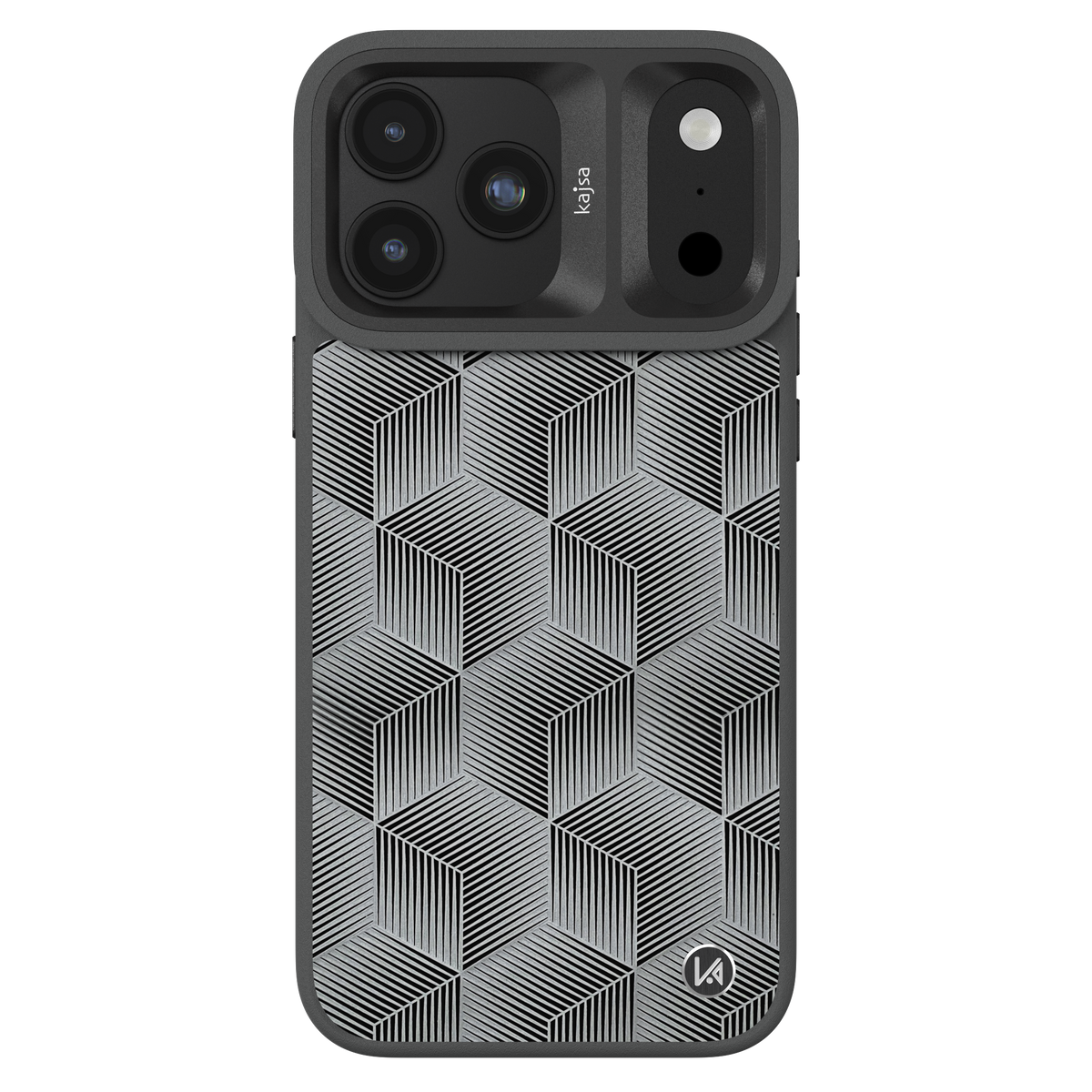 Splendid Series Collection - 3D Cube Pattern Back Case for iPhone 18 (MagSafe Compatible)