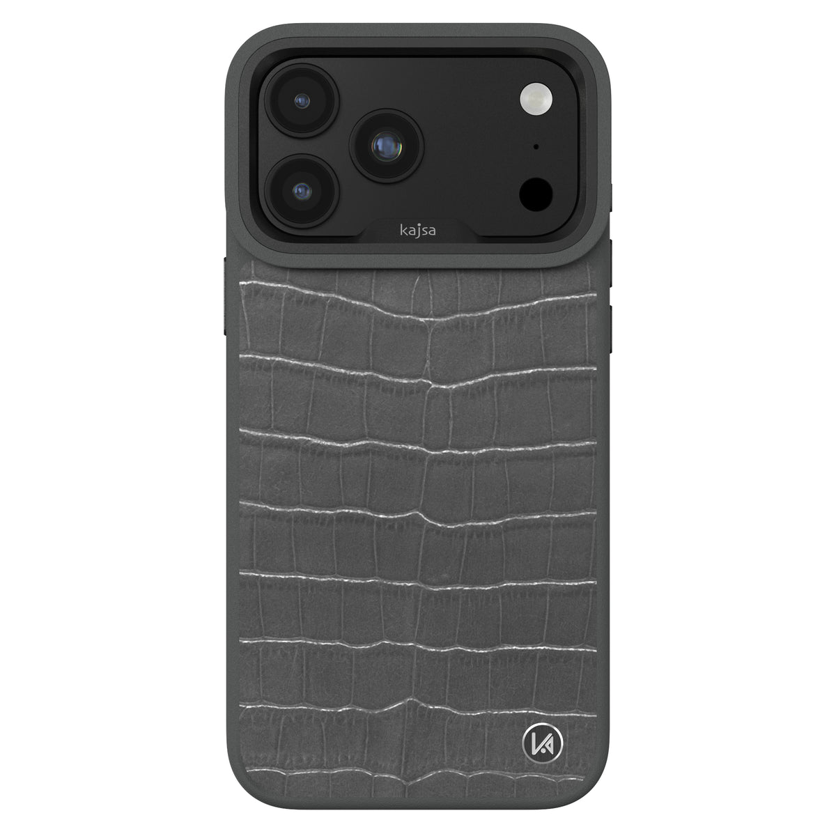 Neo Classic Collection - Genuine Croco Pattern Leather Back Case for iPhone 18 (MagSafe Compatible)