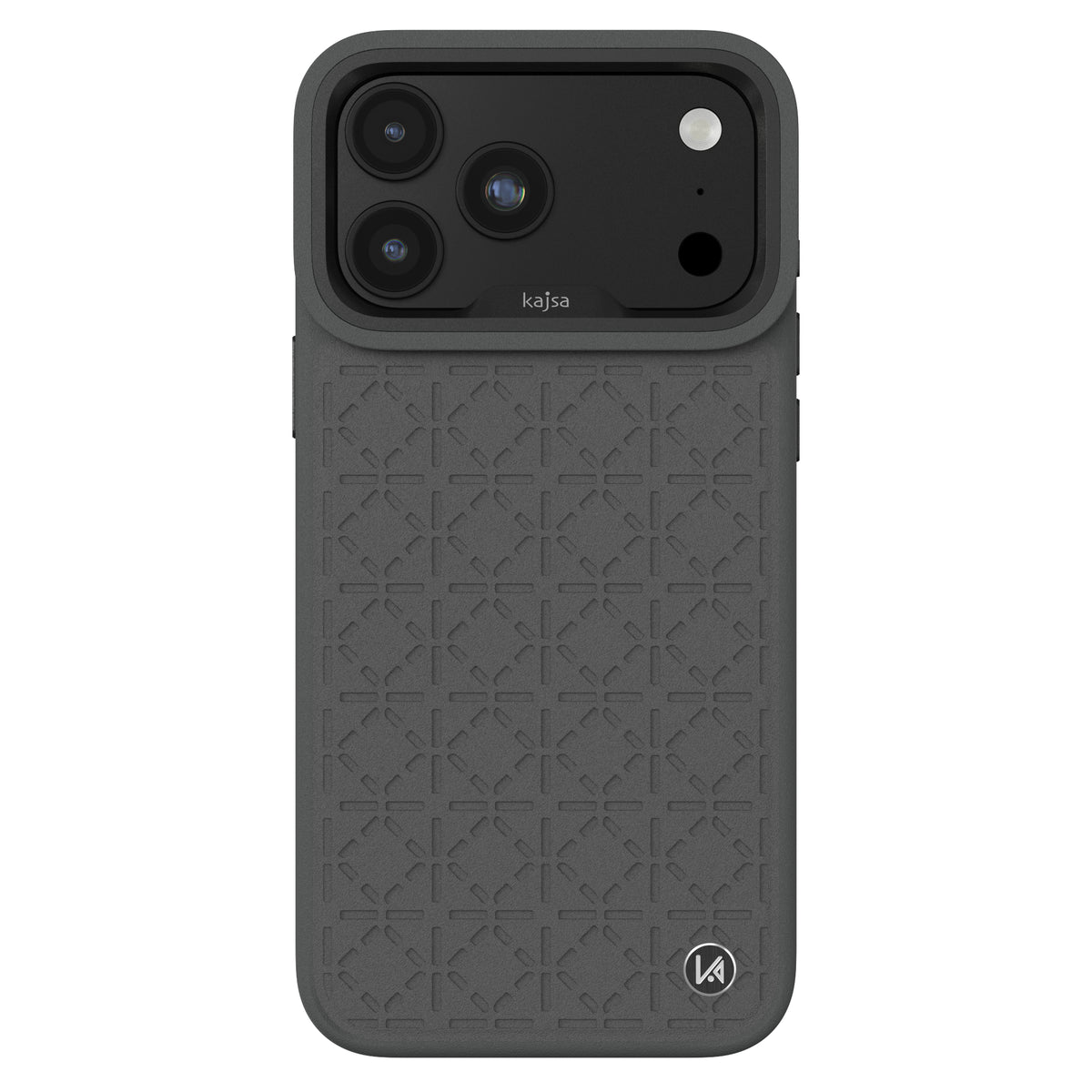 Briquette Collection - Diamond Pattern Back Case for iPhone 18 (MagSafe Compatible)