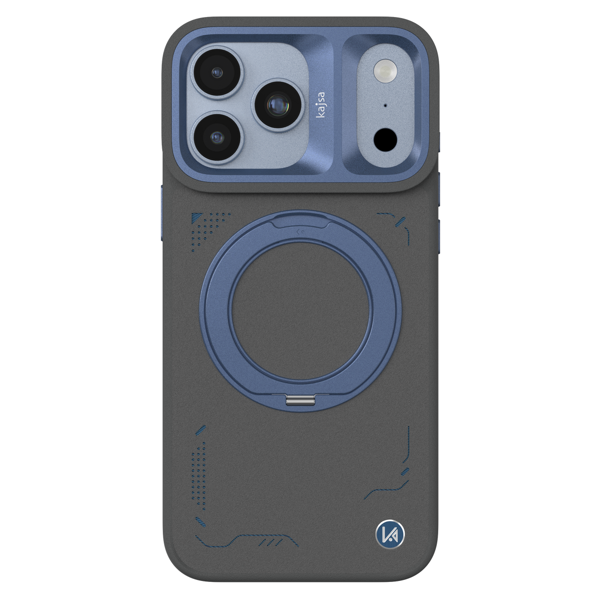GeoRing Collection - Circuit Back Case for iPhone 18 (MagSafe Compatible)